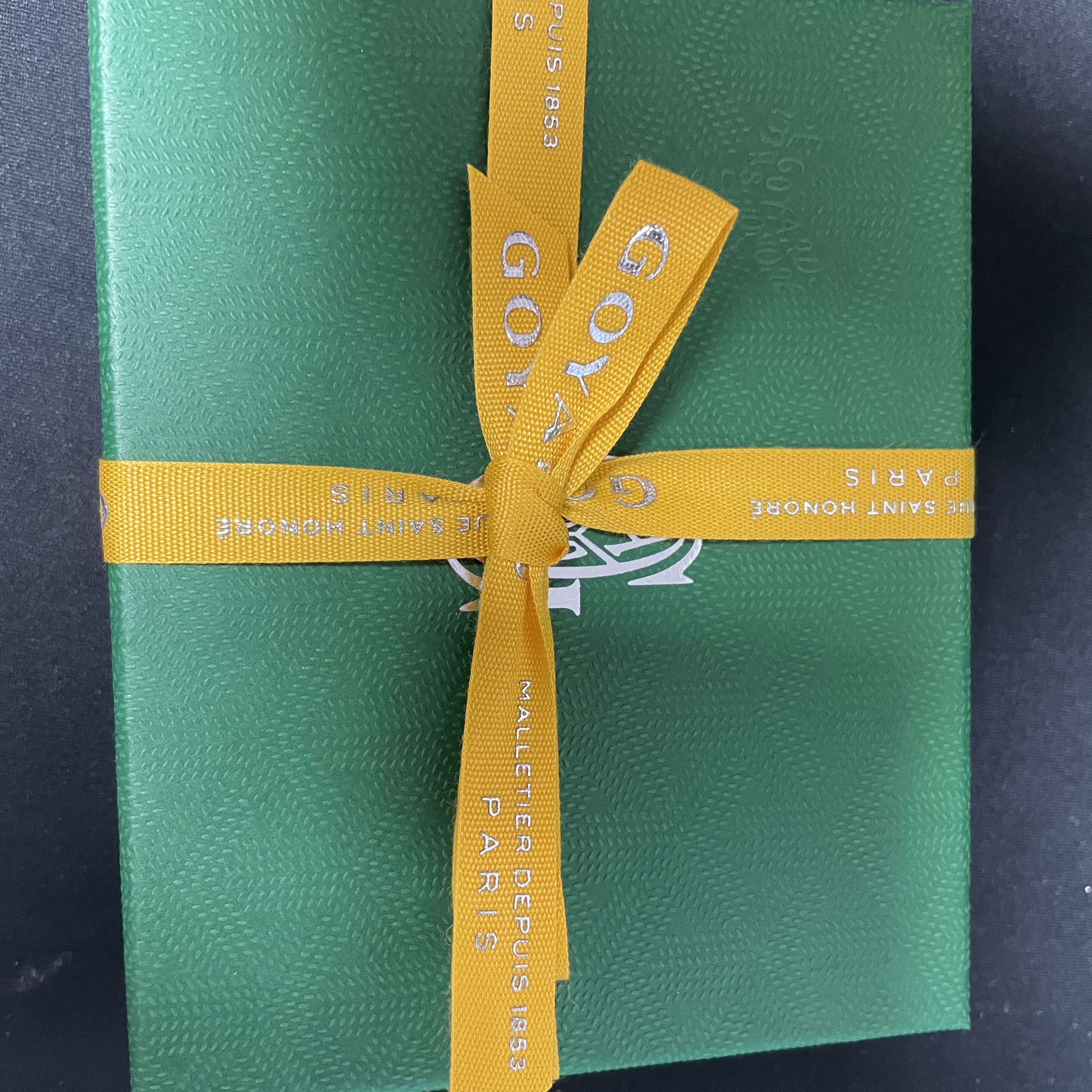 Goyard Victoire Wallet Green 착용 스타일 - 1