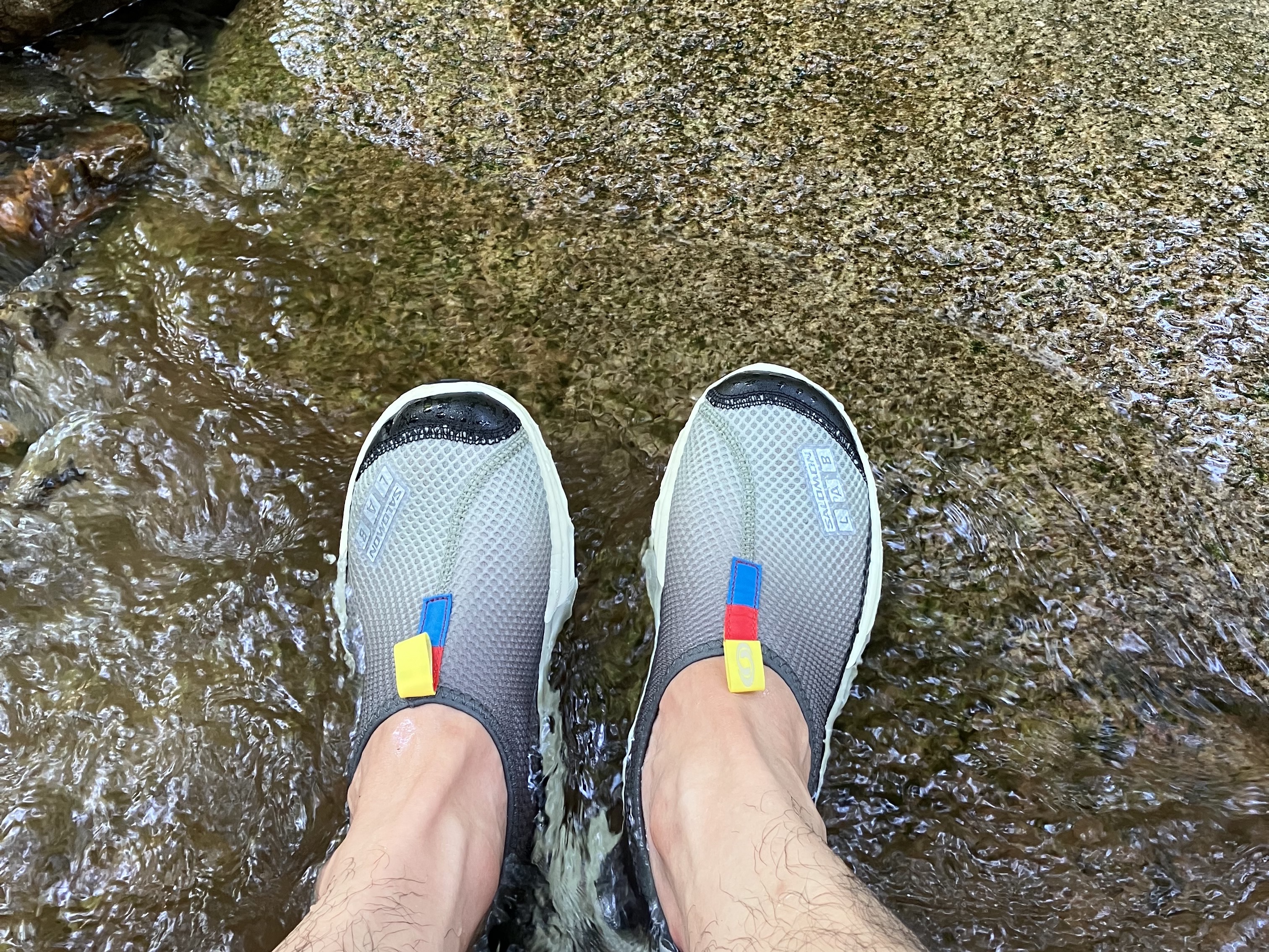 Salomon RX Moc 3.0 Pewter Desert 착용 스타일