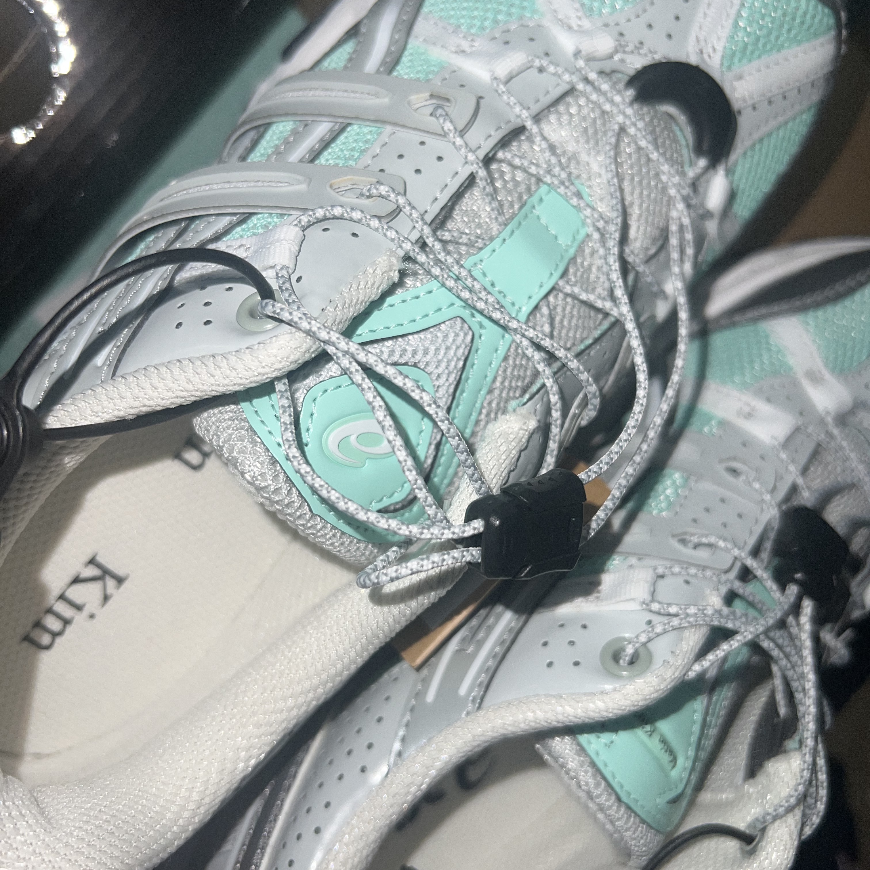 (W) Asics x Matin Kim Gel-Sonoma 15-50 Oasis Green Pure Silver 착용 스타일 - 2
