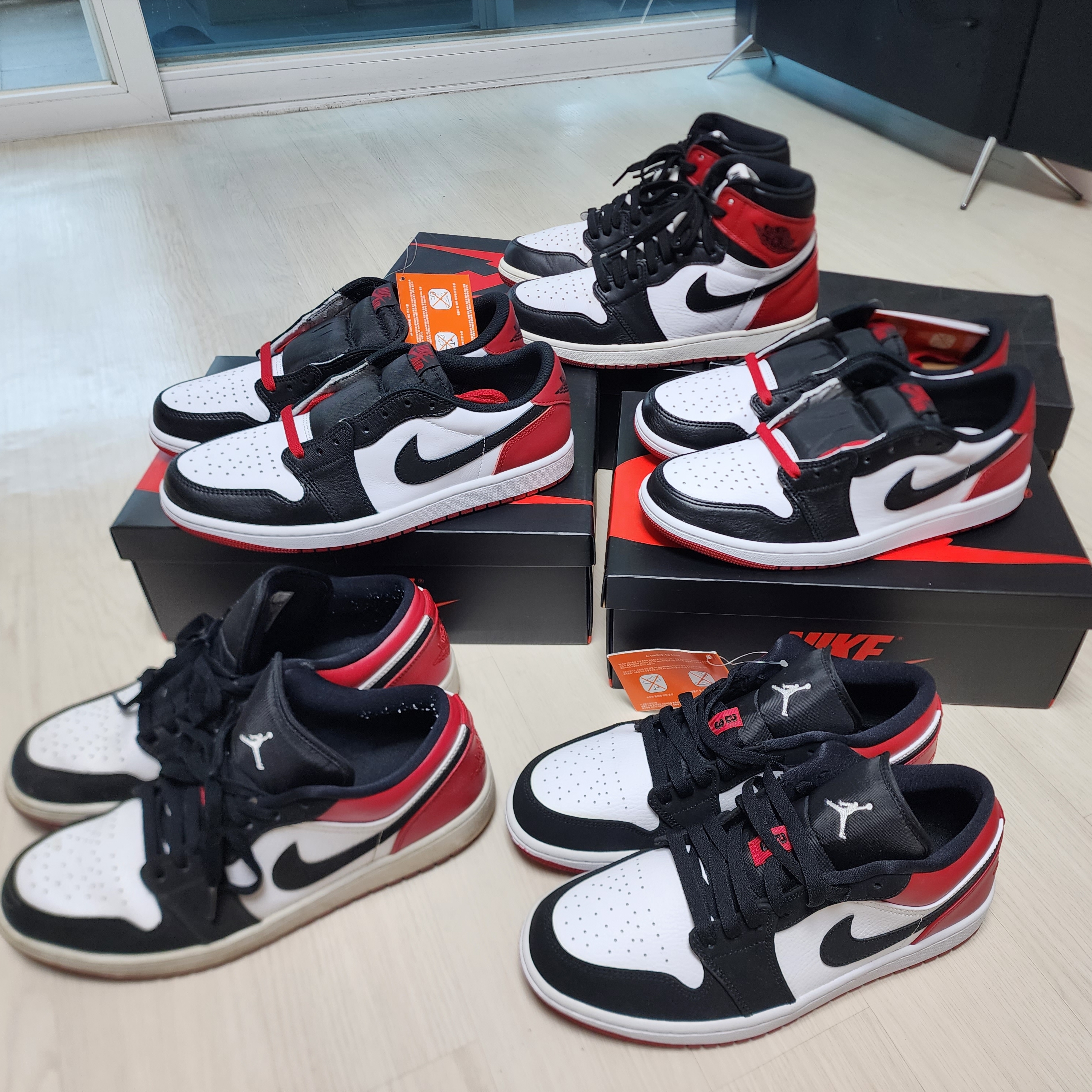 Jordan 1 Retro High OG Black Toe 2016 착용 스타일