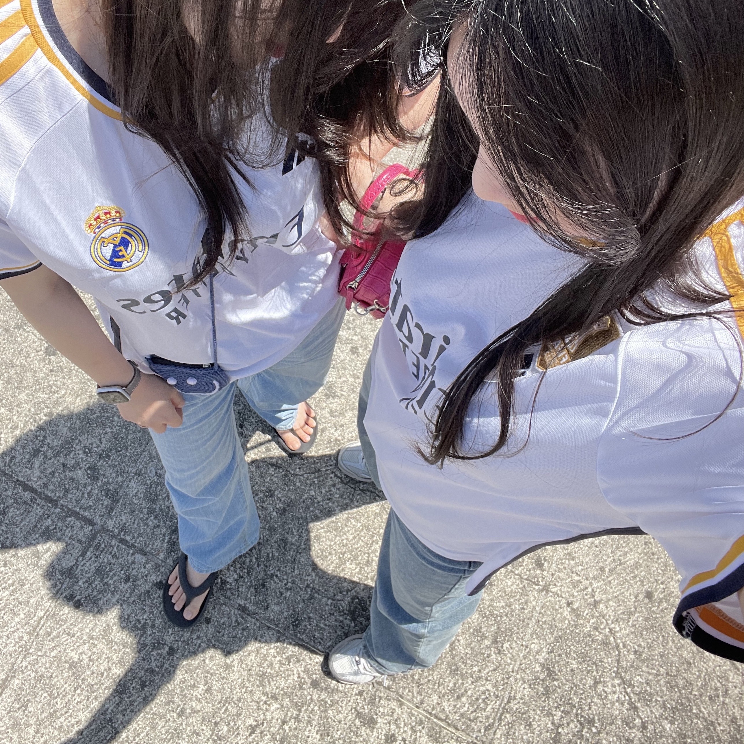 New Balance 530 Steel Grey, Adidas Real Madrid 2023/24 Home Jersey White - KR Sizing (Non Marking Ver.) 착용 스타일 - 4