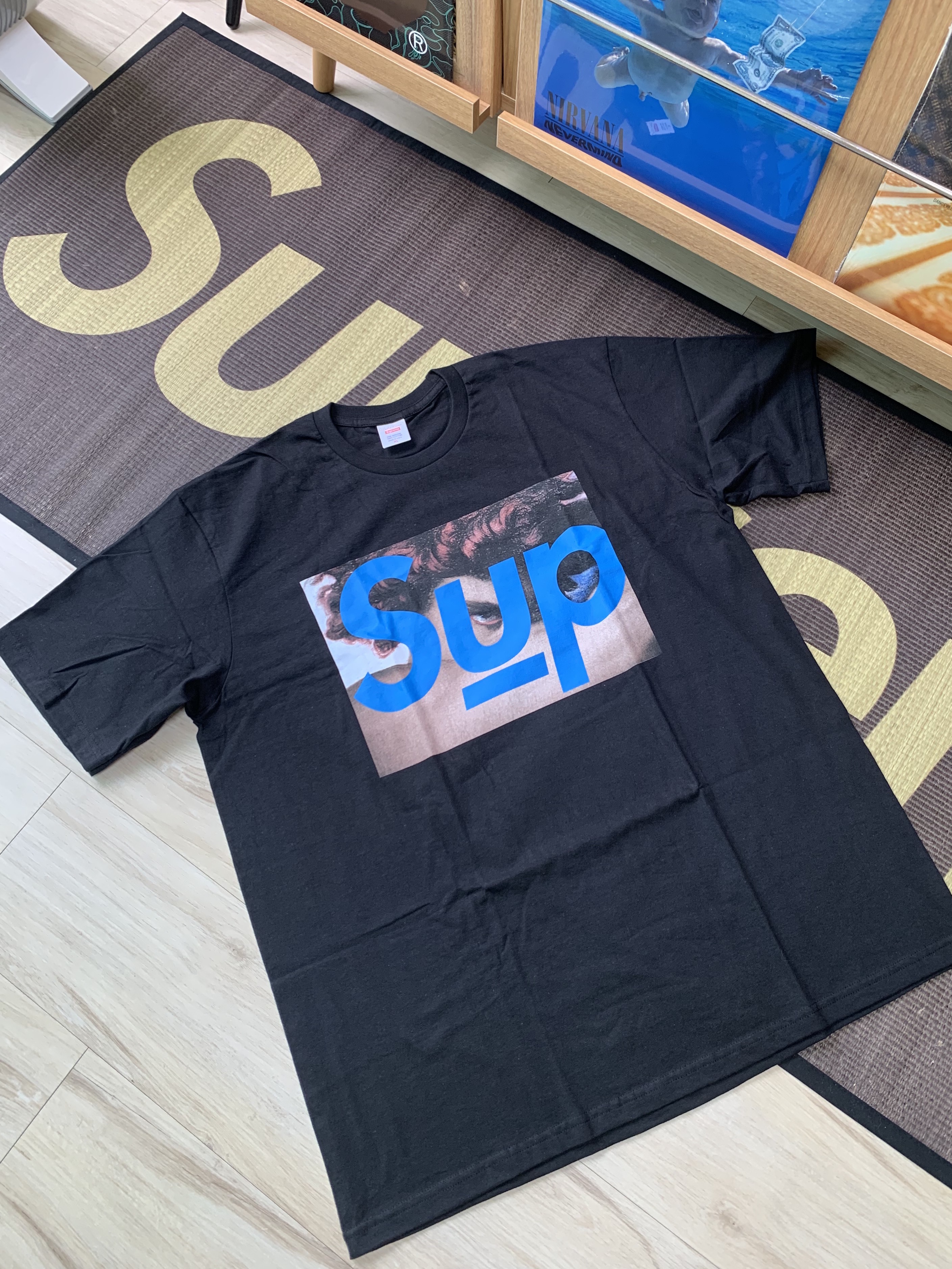 Supreme x Undercover Face T-Shirt Black - 23SS 착용 스타일