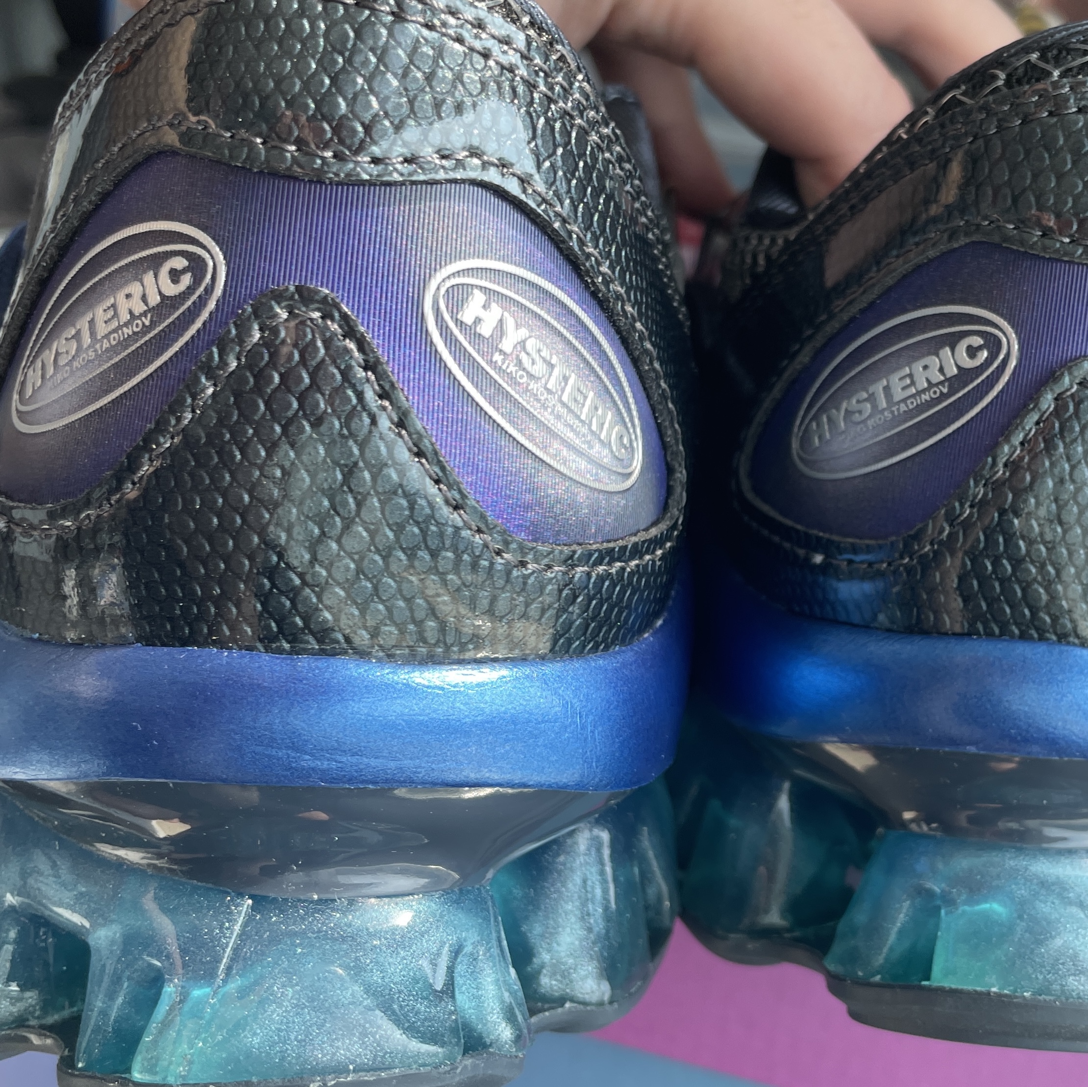 (W) Asics x Kiko Kostadinov x Hysteric Glamour Gel-Quantum Lylia Pure Silver Blue Expanse 착용 스타일 - 5