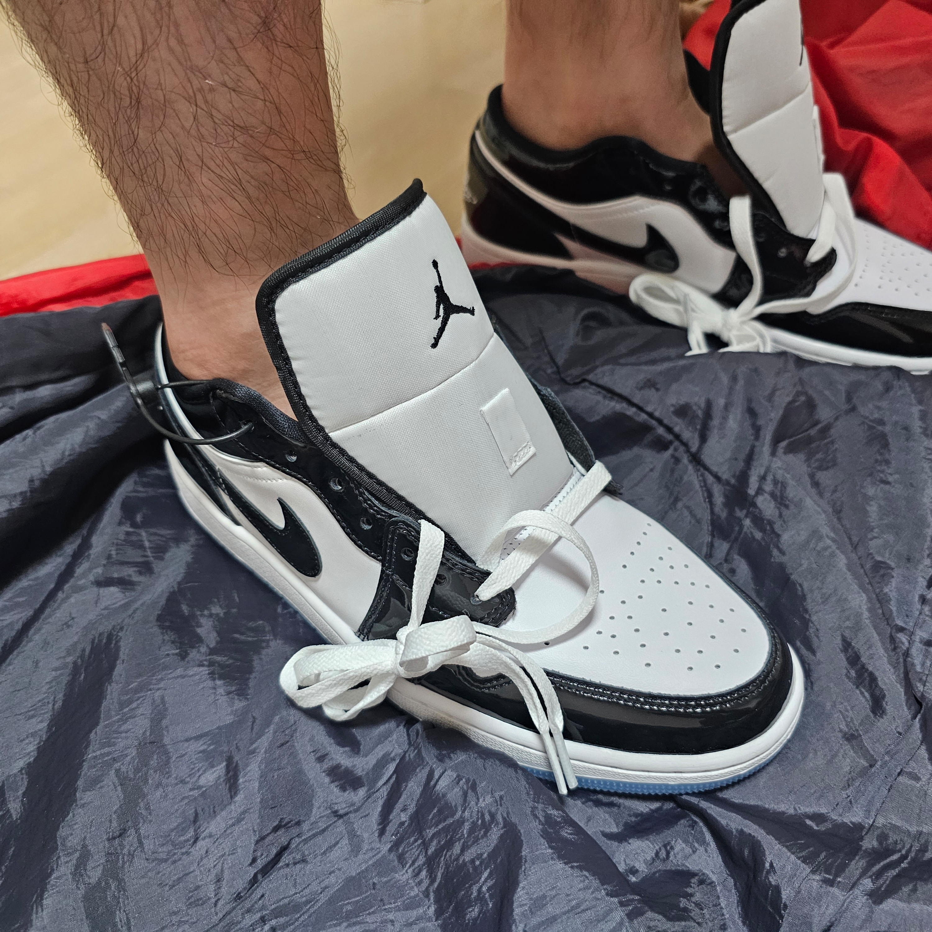 Jordan 1 Low SE Concord 착용 스타일