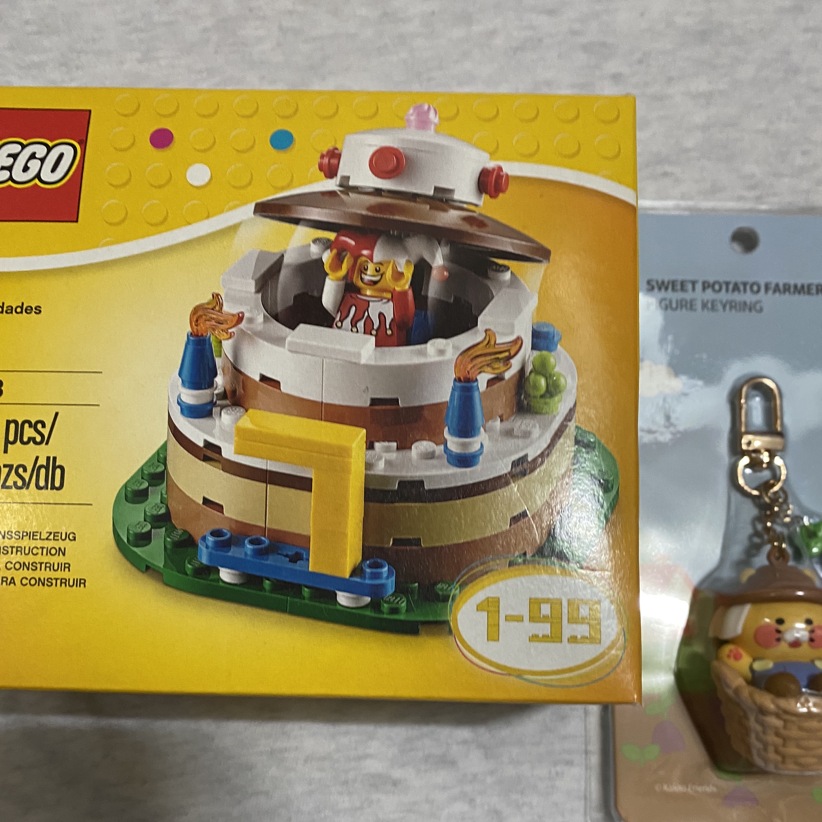 Lego Iconic Birthday Table Decoration 착용 스타일
