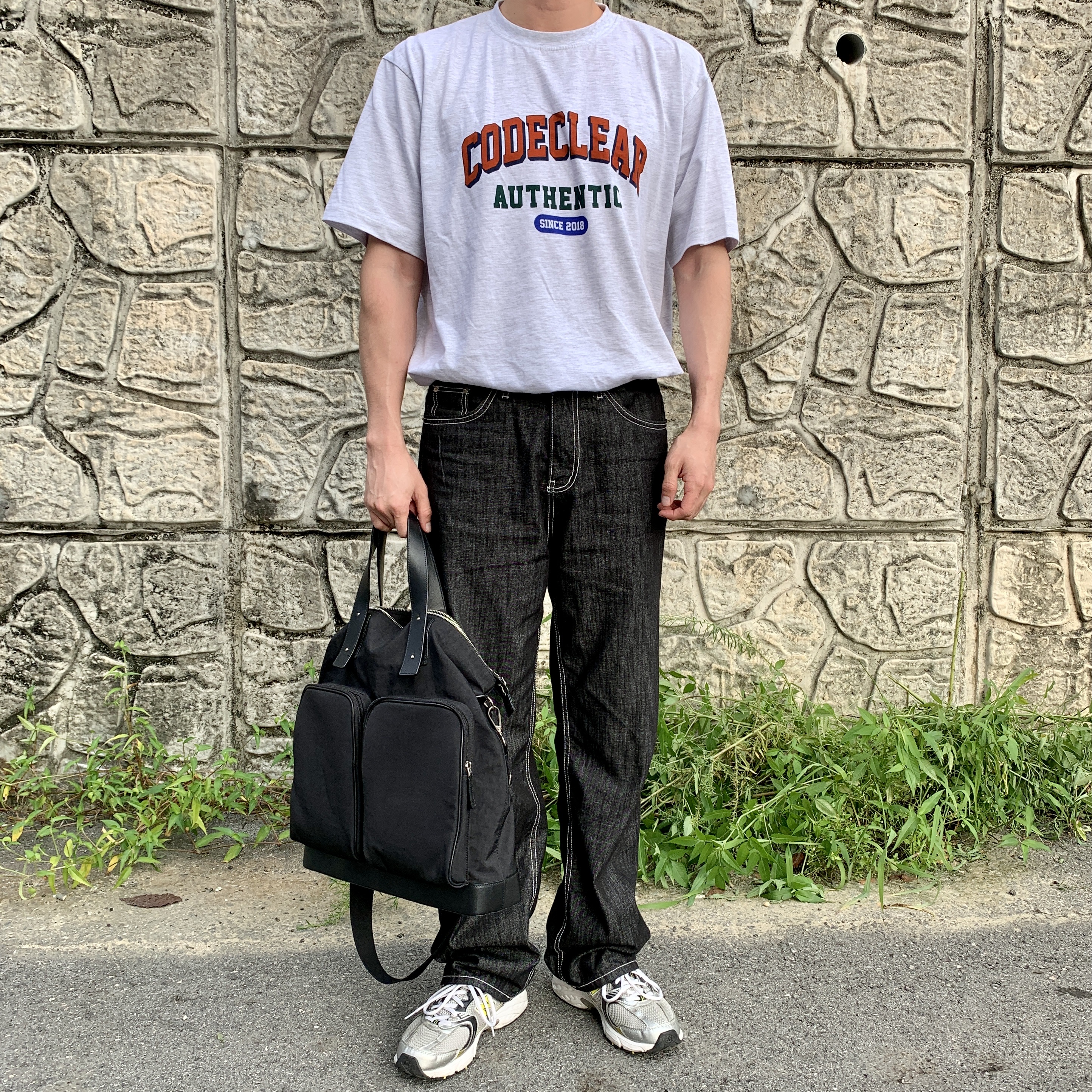 New Balance 530 Silver 착용 스타일