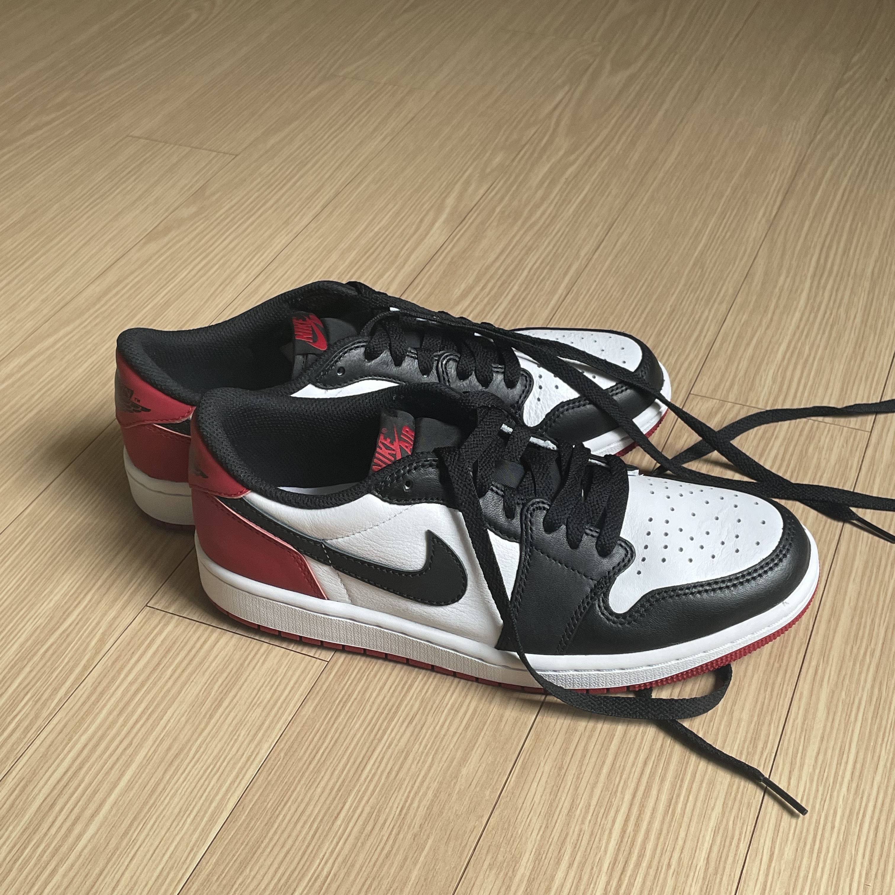 Jordan 1 Retro Low OG Black Toe 착용 스타일