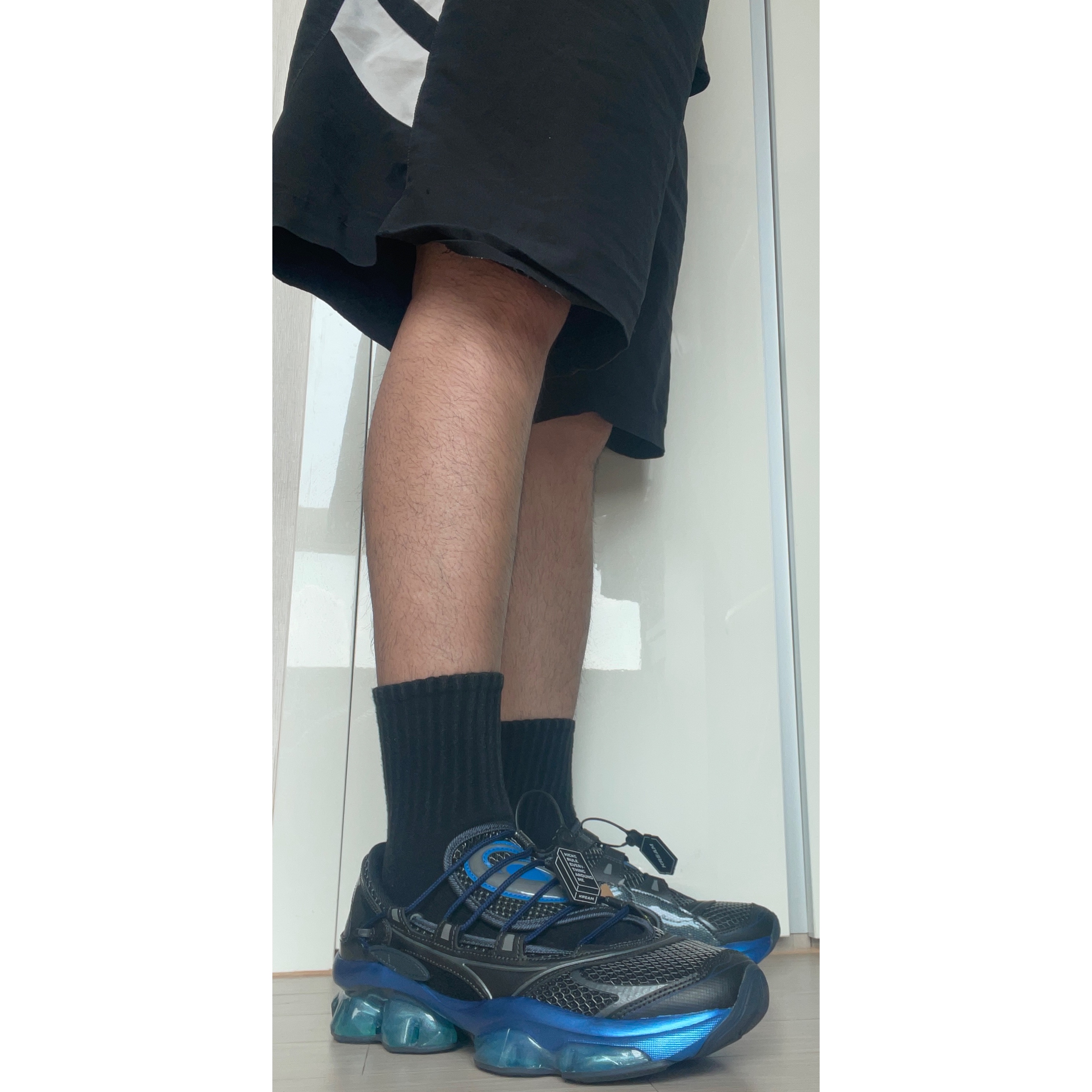 (W) Asics x Kiko Kostadinov x Hysteric Glamour Gel-Quantum Lylia Pure Silver Blue Expanse 착용 스타일 - 1