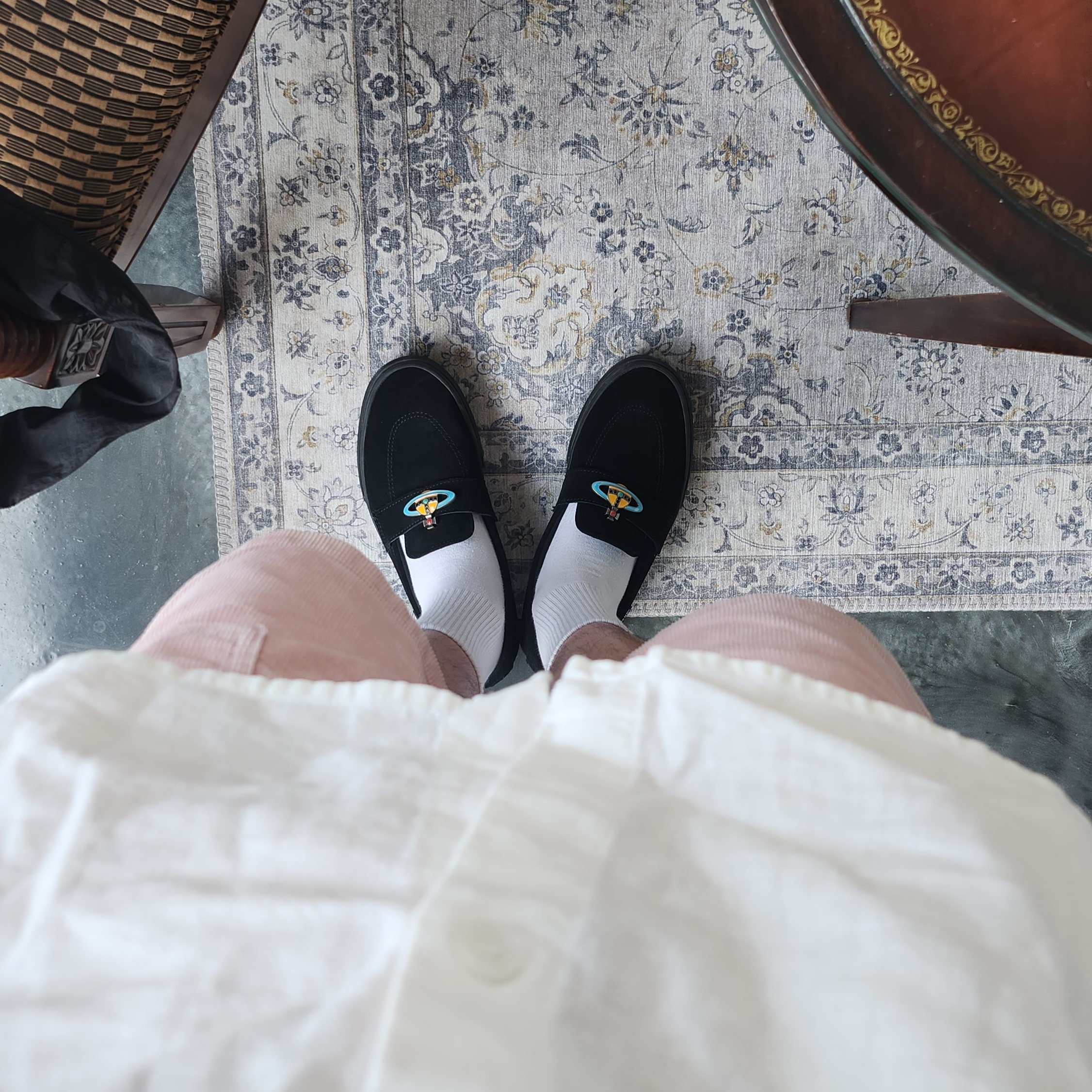 Vans x Vivienne Westwood Style 53 Anglomania 착용 스타일