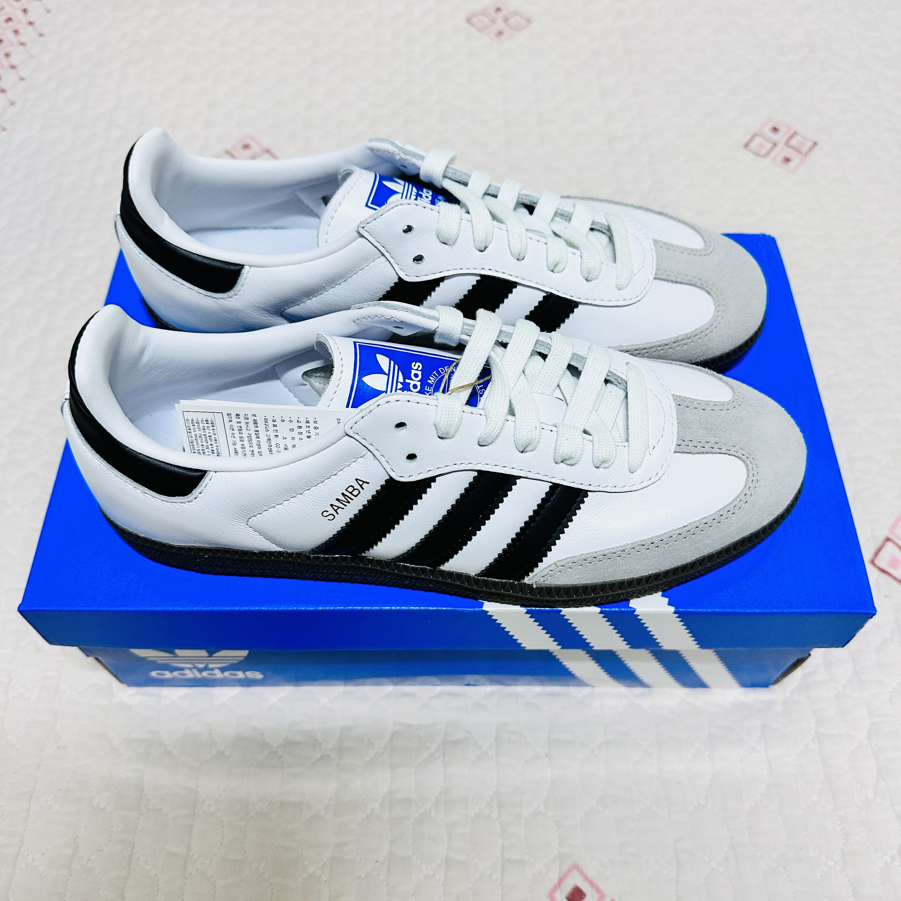Adidas Samba OG Cloud White 착용 스타일 - 4