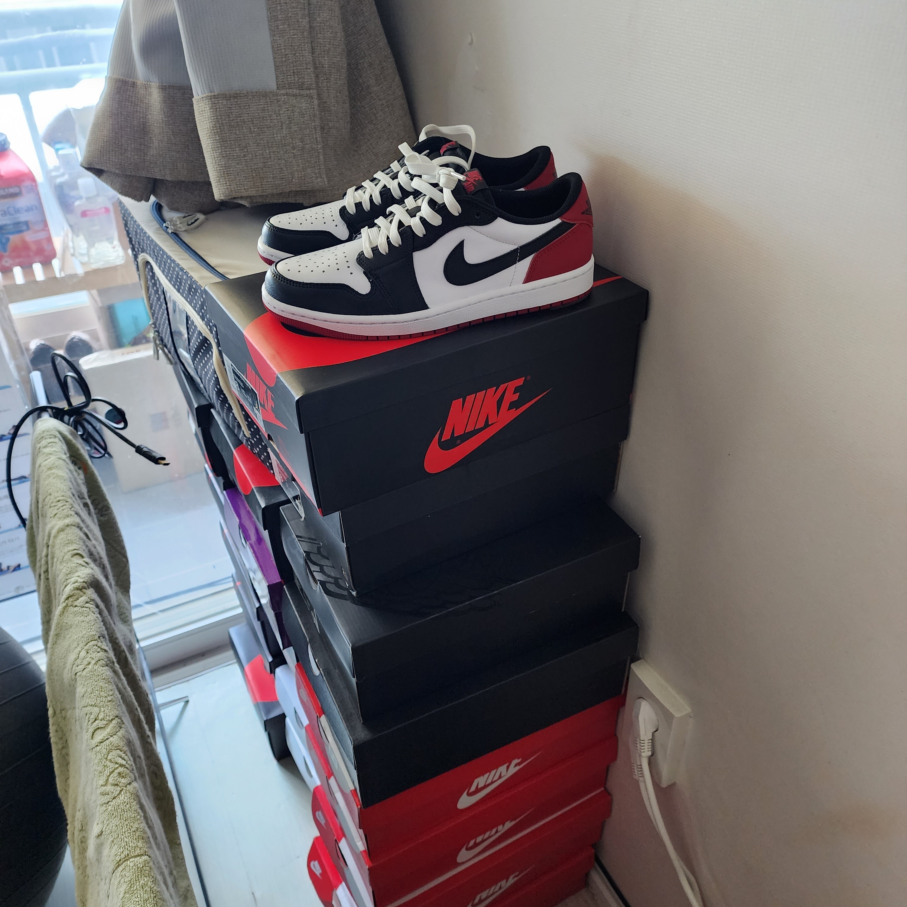 Jordan 1 Retro Low OG Black Toe 착용 스타일