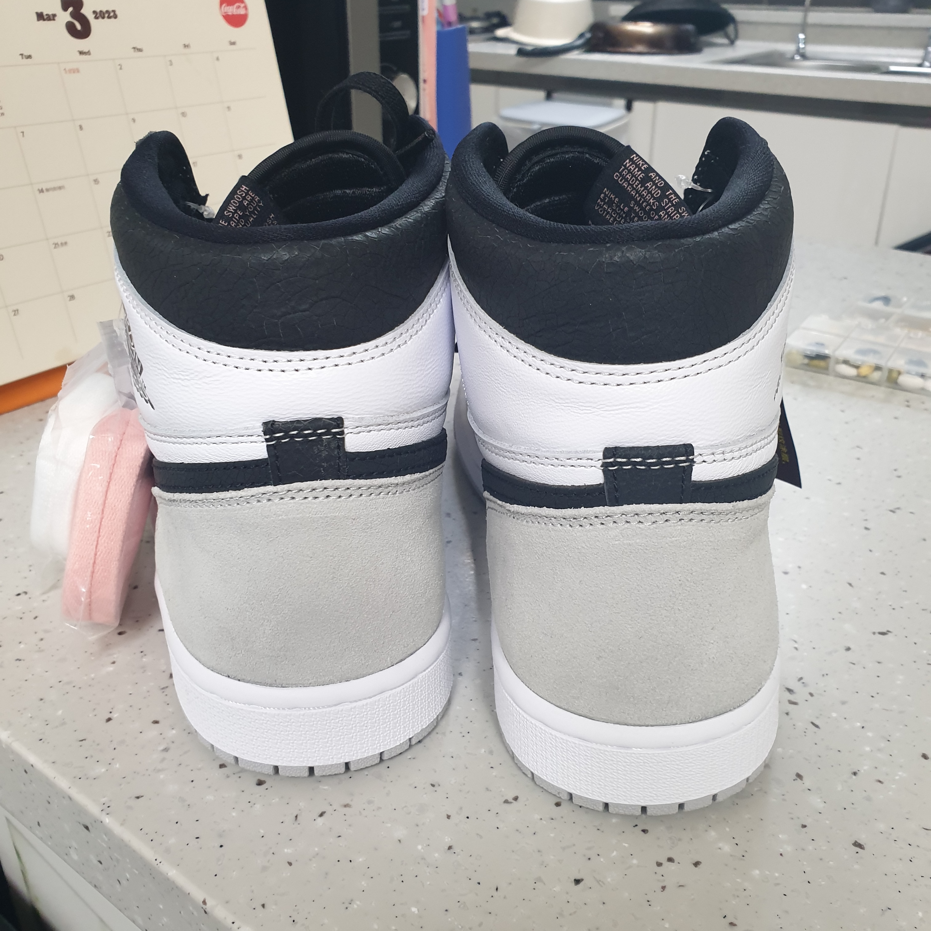 Jordan 1 Retro High OG Bleached Coral 착용 스타일 - 3