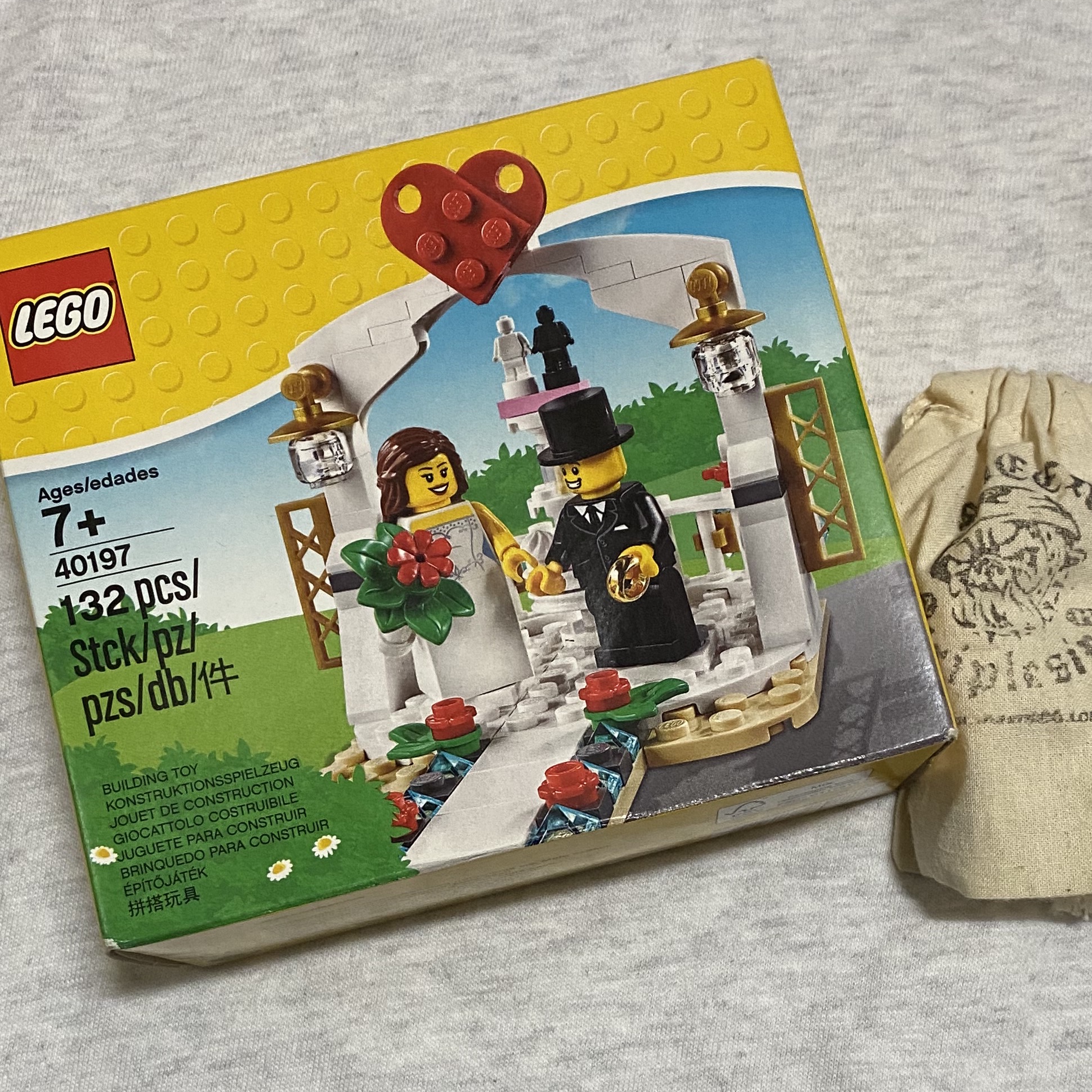 Lego Wedding Favor Set 착용 스타일
