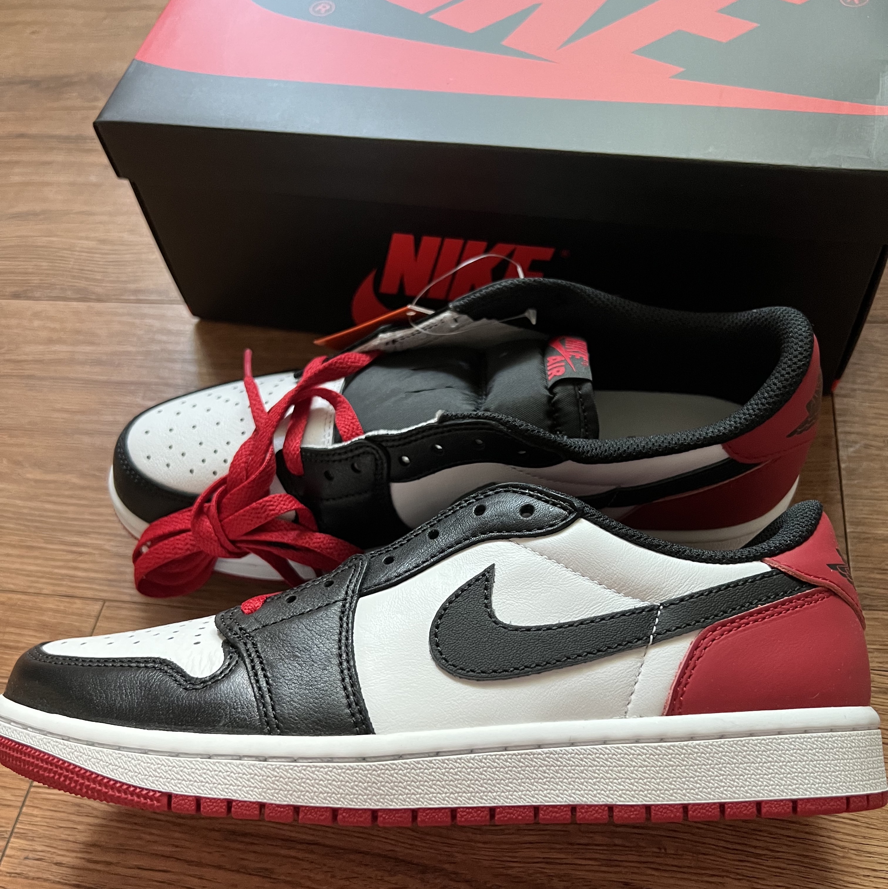 Jordan 1 Retro Low OG Black Toe 착용 스타일