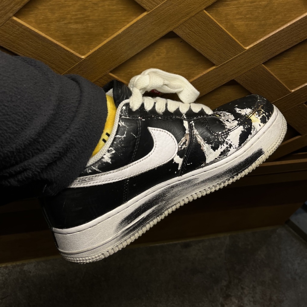 Nike x Peaceminusone Air Force 1 Low Para-Noise 착용 스타일