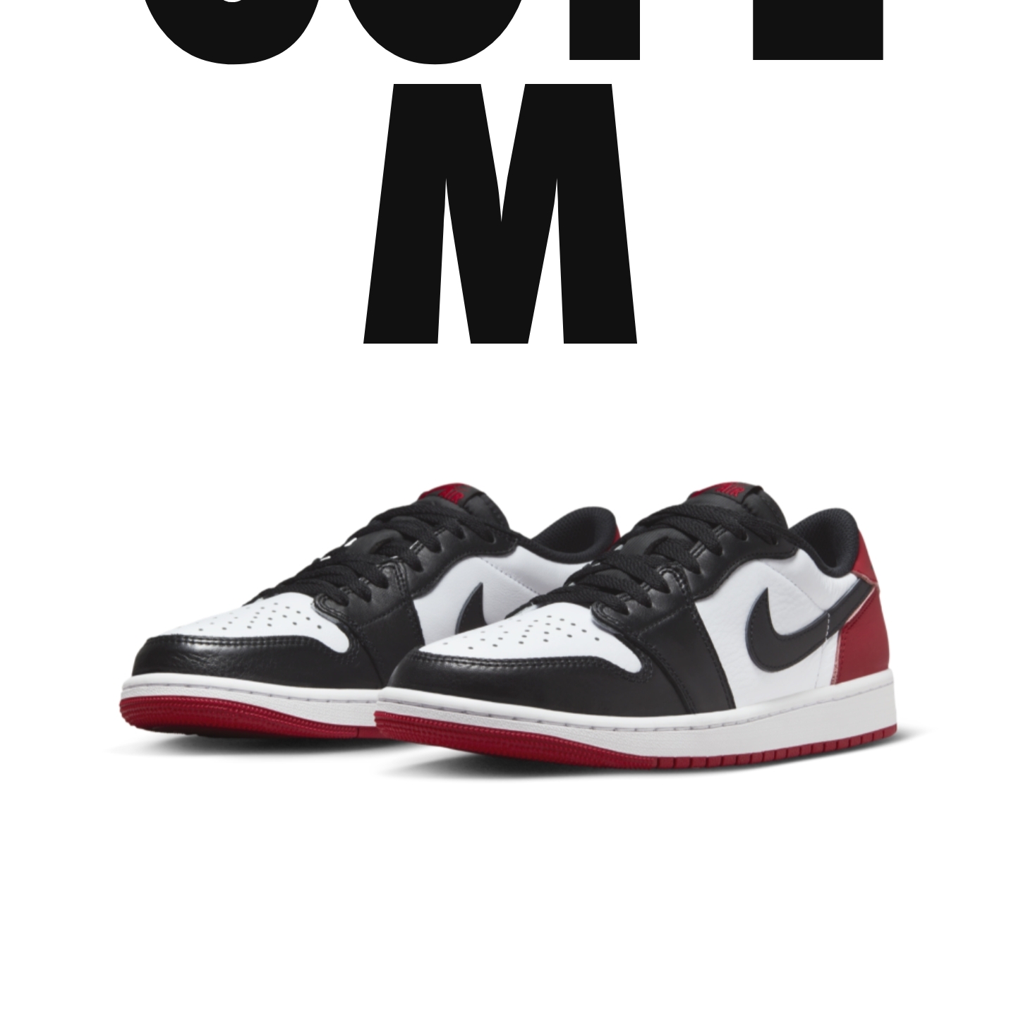 Jordan 1 Retro Low OG Black Toe 착용 스타일