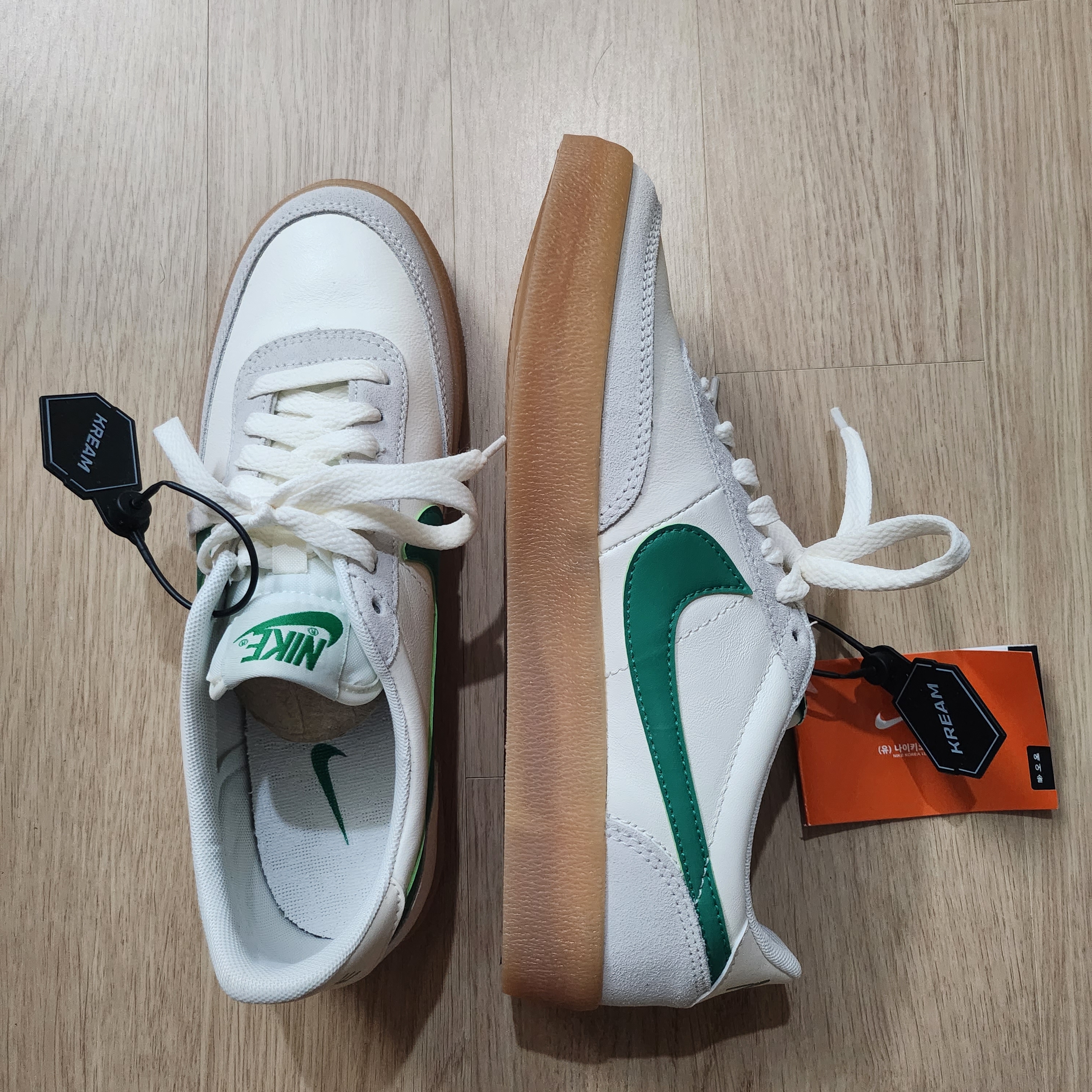 Nike x J.Crew Killshot 2 Lucid Green 착용 스타일 - 2