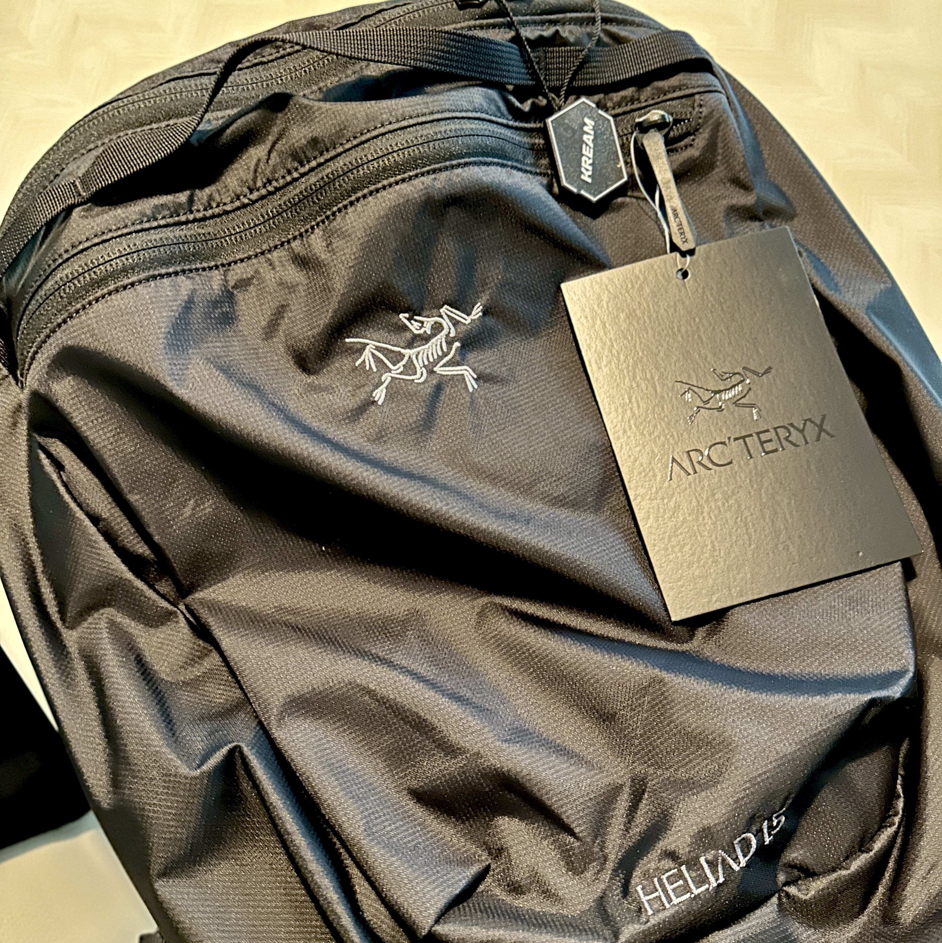 Arc'teryx Heliad 15 Backpack Black 착용 스타일 - 2