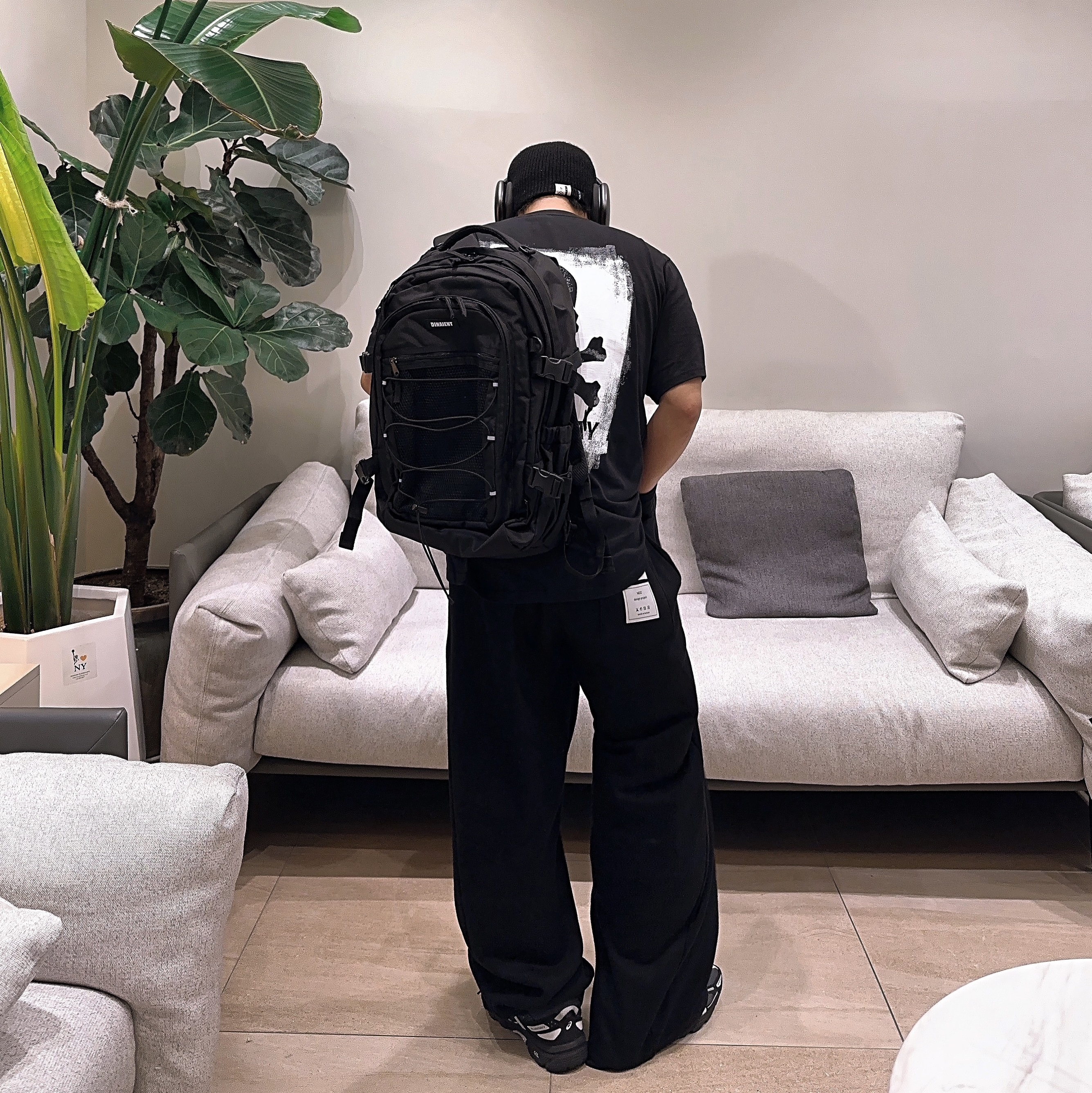 Apple AirPods Max Lightning Space Gray (Korean Ver.), Asics Gel-Venture 6 Carrier Grey 착용 스타일 - 4