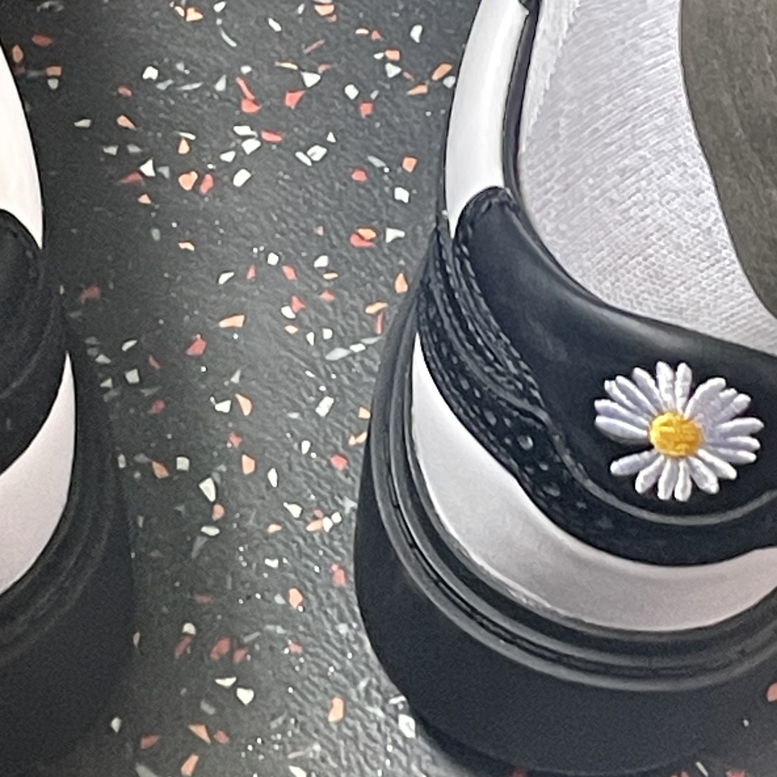 Nike x Peaceminusone Kwondo1 Black and White 착용 스타일