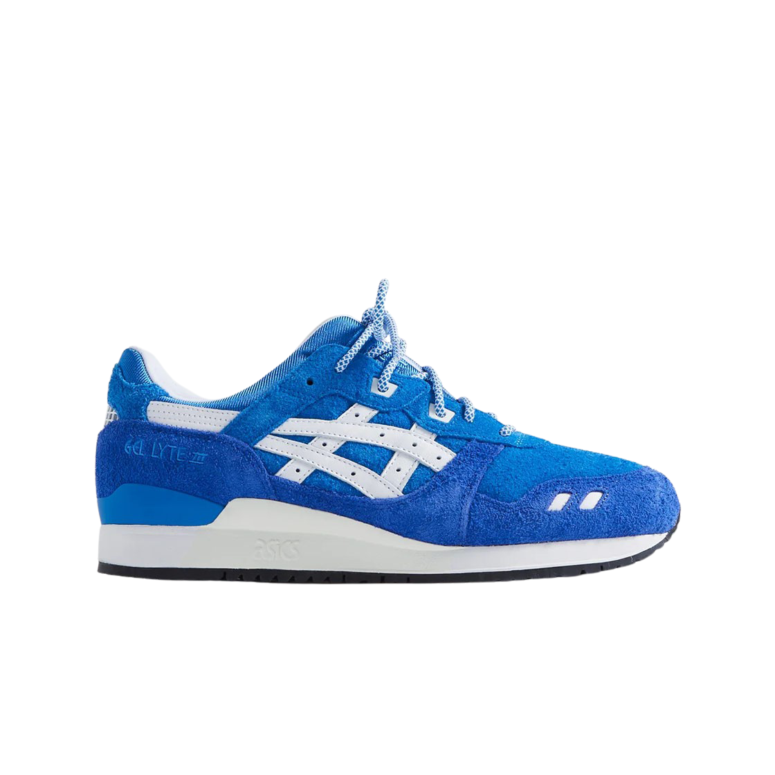 아식스 x 키스 x 마블 젤 라이트 3 07 리마스터드 비스트 블루 화이트(Asics x Kith x Marvel Gel-Lyte III 07 Remastered Beast Blue White) - 1