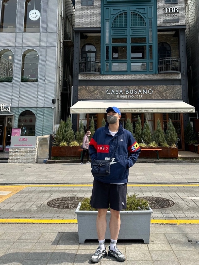 Porter Force Shoulder Bag S Navy Blue, Asics Gel-Venture 6 Mid Grey Black 착용 스타일
