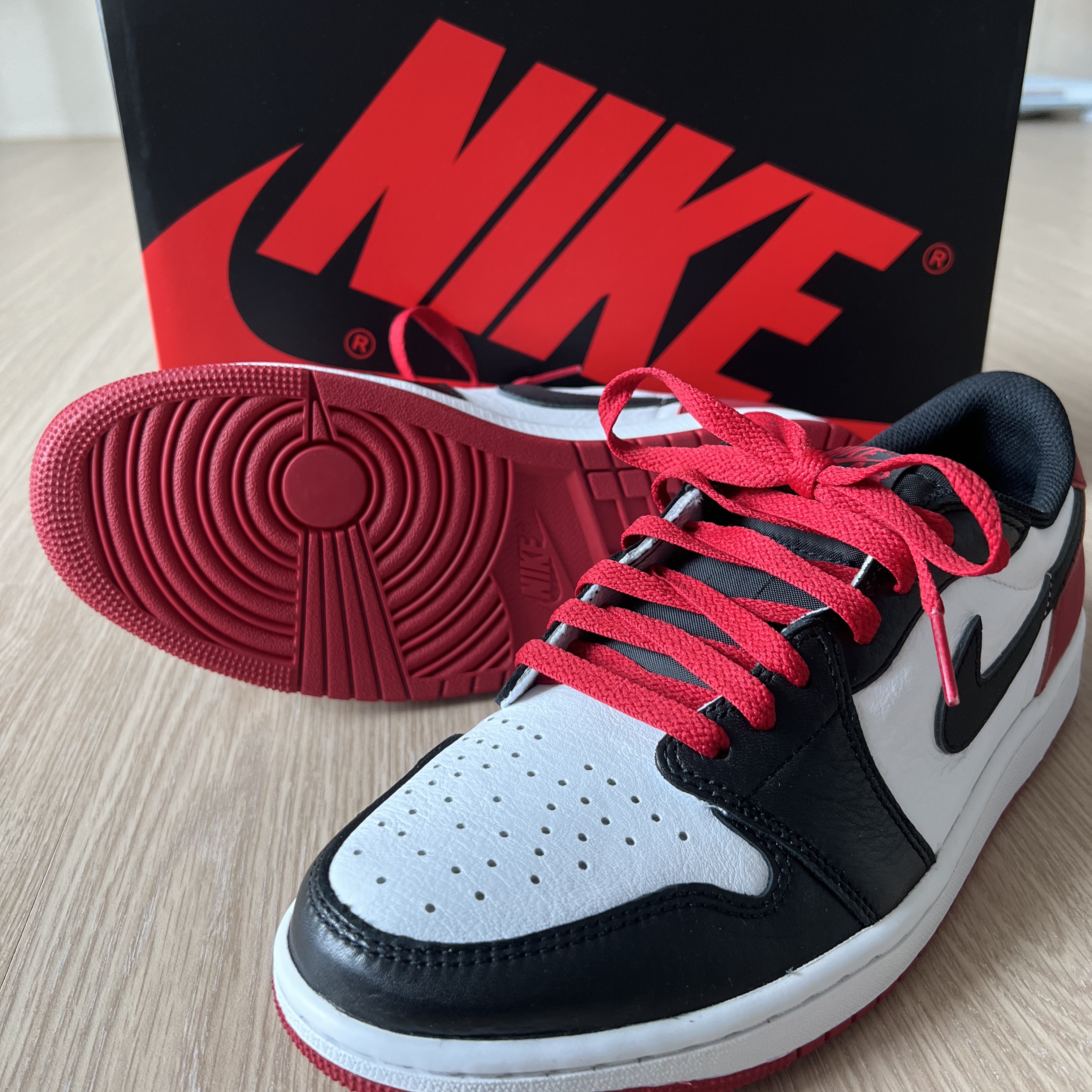 Jordan 1 Retro Low OG Black Toe 착용 스타일