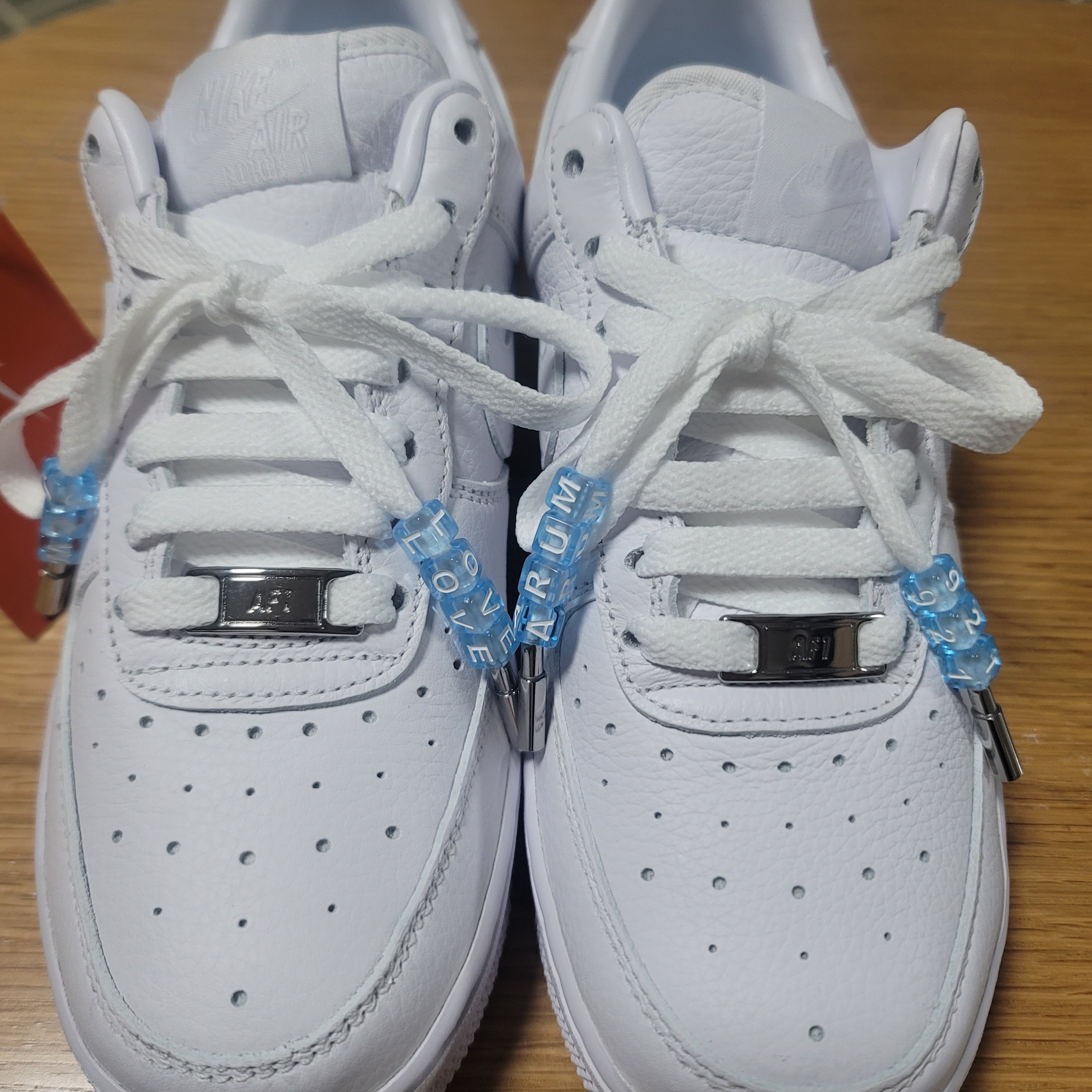 Nike x Drake Nocta Air Force 1 Low SP Certified Lover Boy White 착용 스타일 - 2