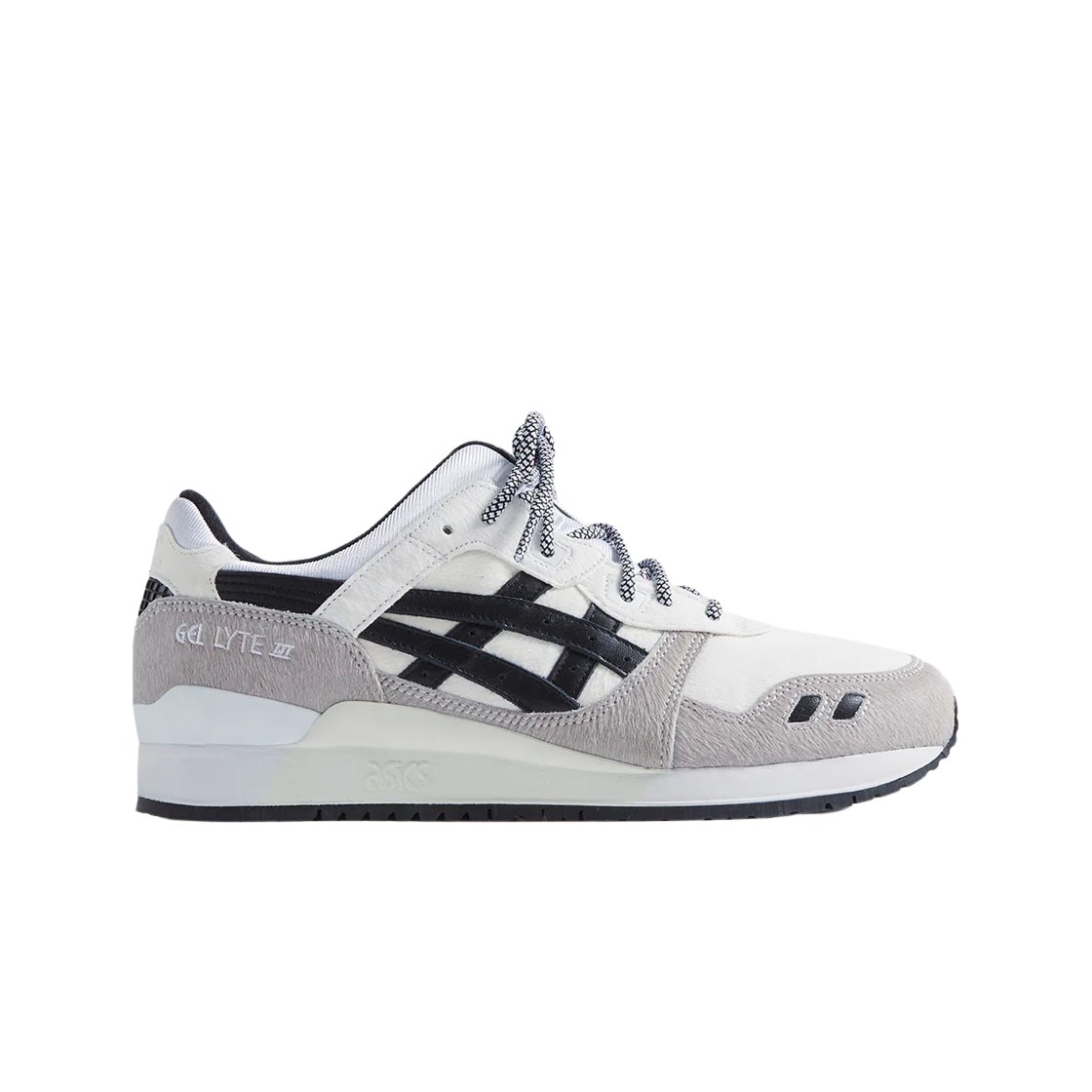 아식스 x 키스 x 마블 젤 라이트 3 07 리마스터드 스톰 화이트 그레이(Asics x Kith x Marvel Gel-Lyte III 07 Remastered Storm White Grey) - 1