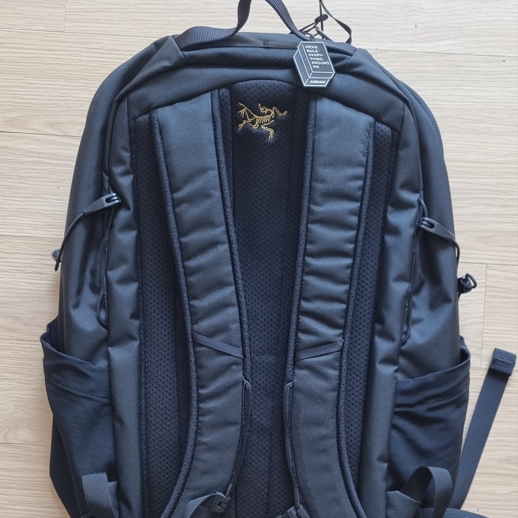 Arc'teryx Mantis 26 Backpack Black 착용 스타일 - 2