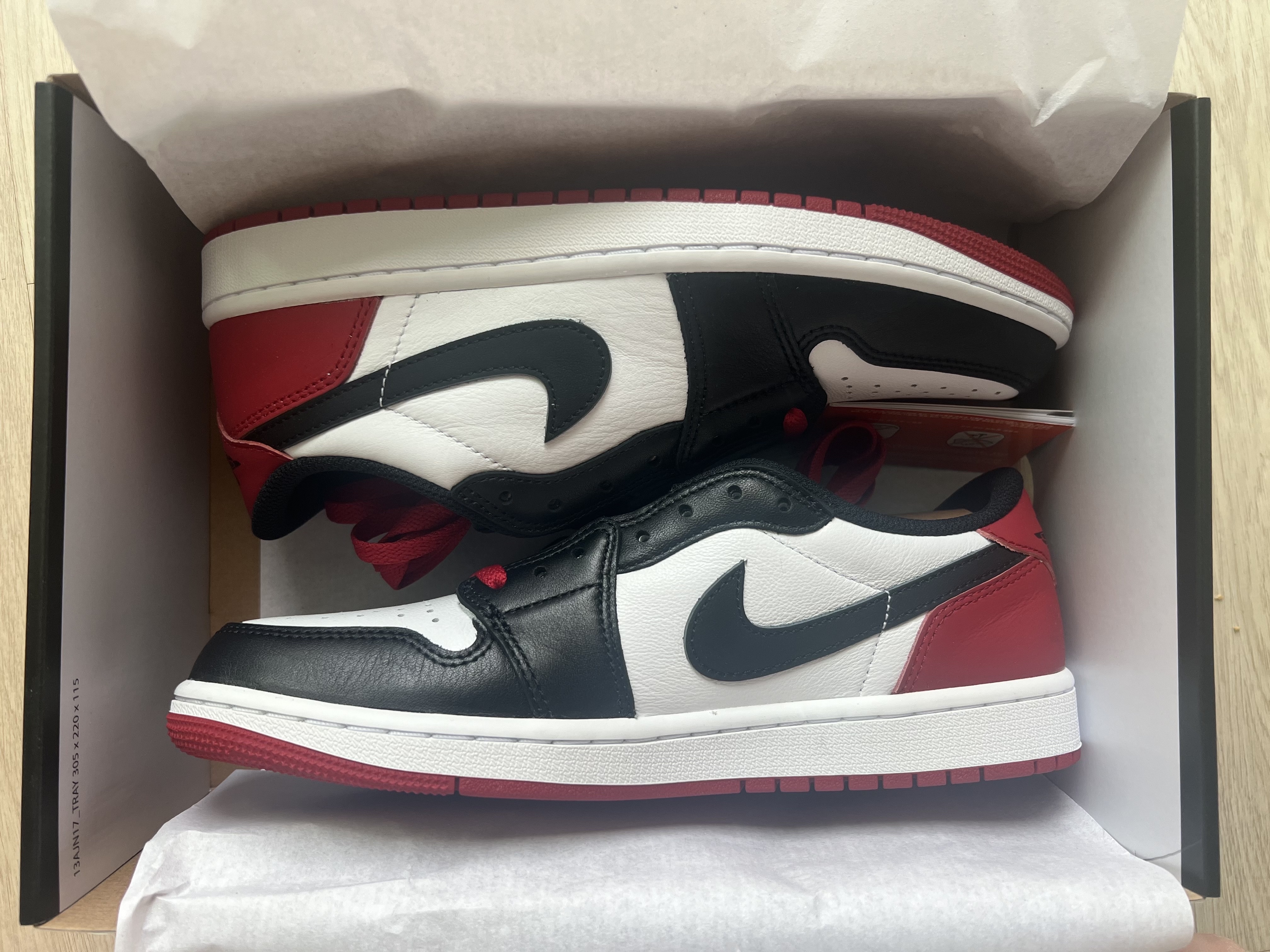 Jordan 1 Retro Low OG Black Toe 착용 스타일