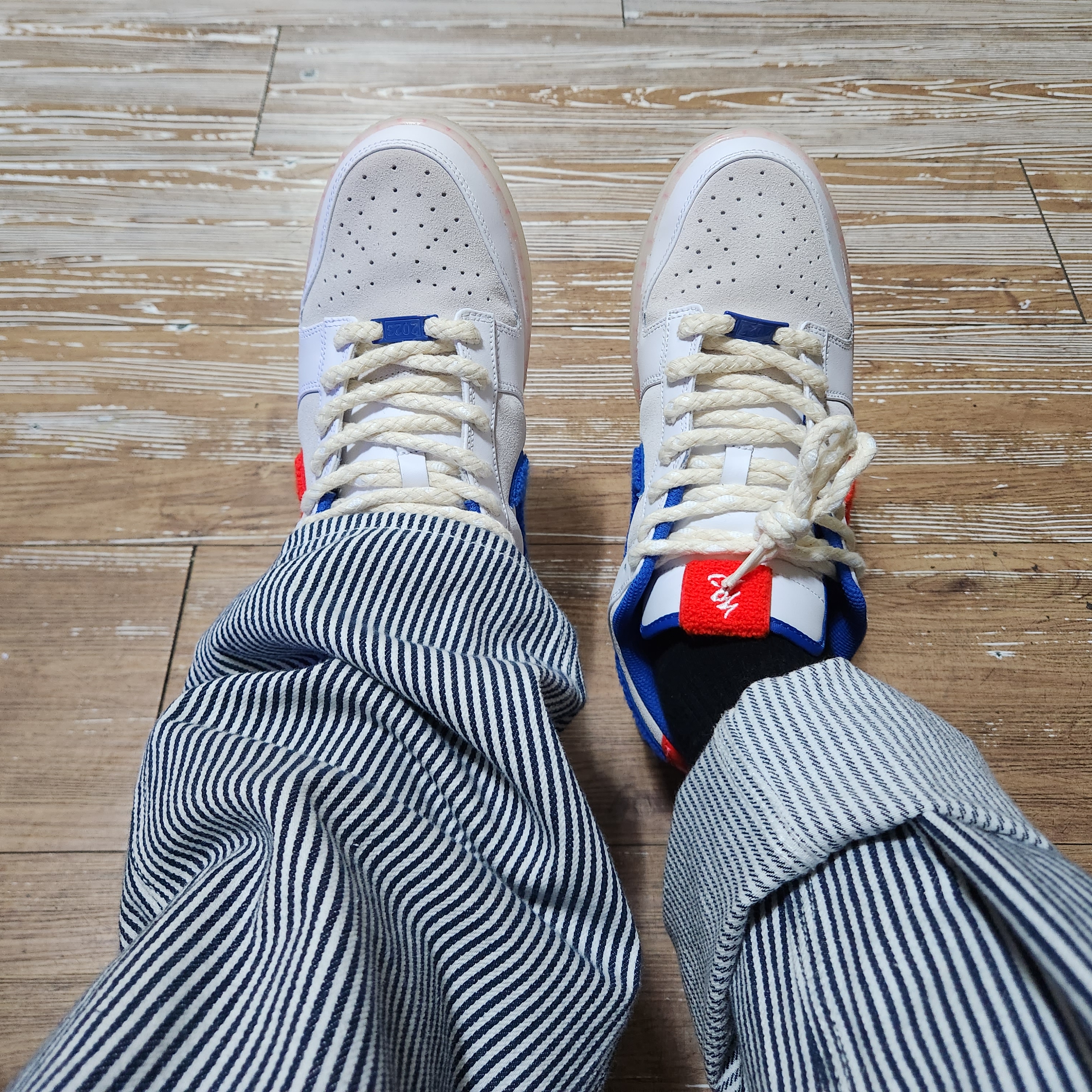 Nike Dunk Low Retro PRM Year of The Rabbit 착용 스타일 - 1