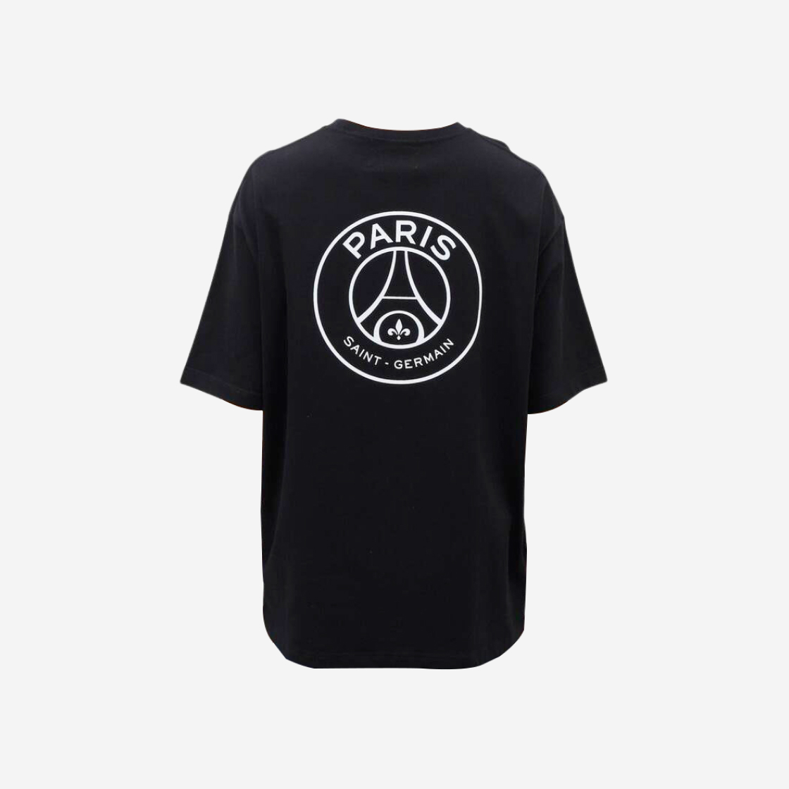 파리 생제르맹 백 프린트 엠블럼 티셔츠 블랙 | Paris Saint-Germain
