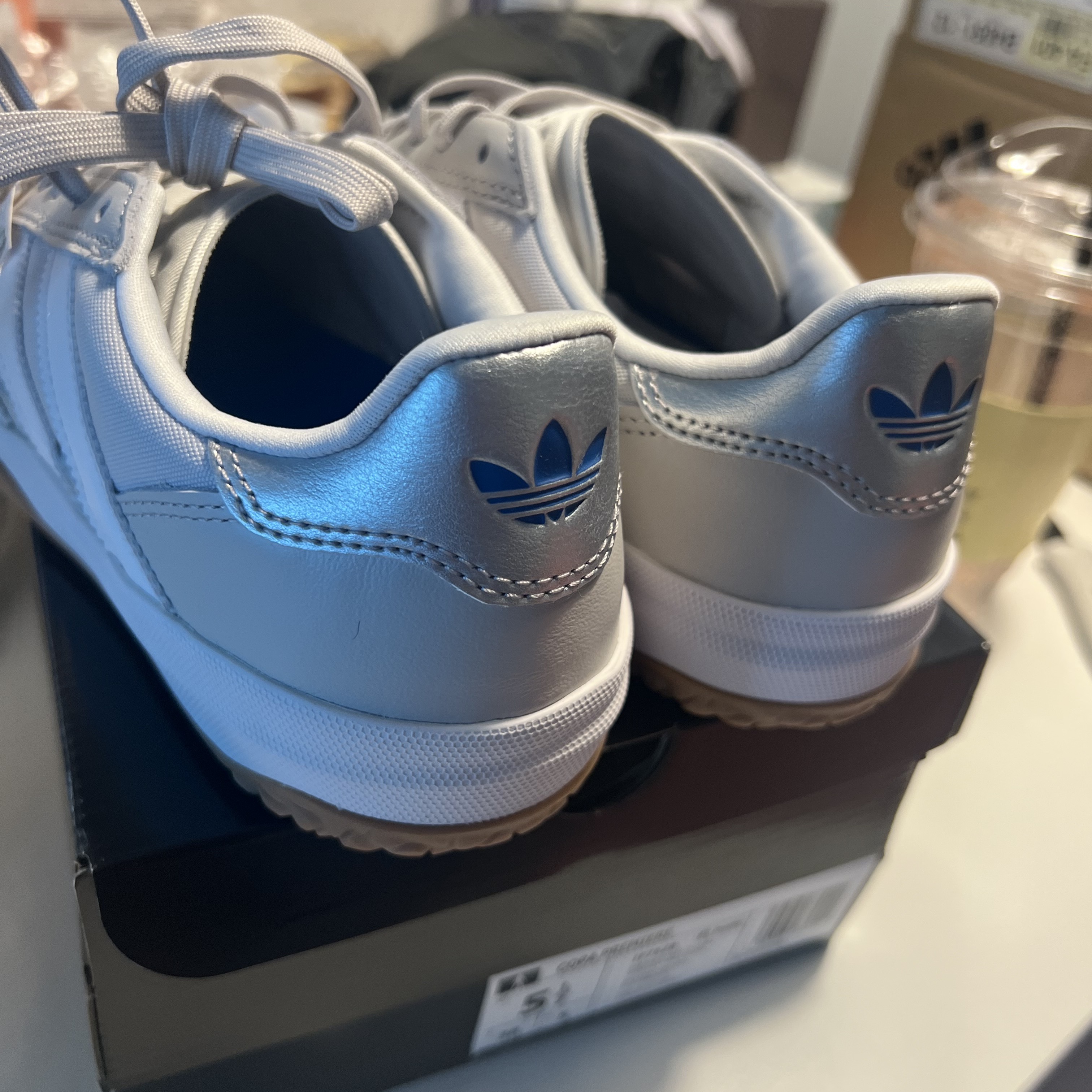 Adidas Copa Premiere Grey Cloud White 착용 스타일 - 3