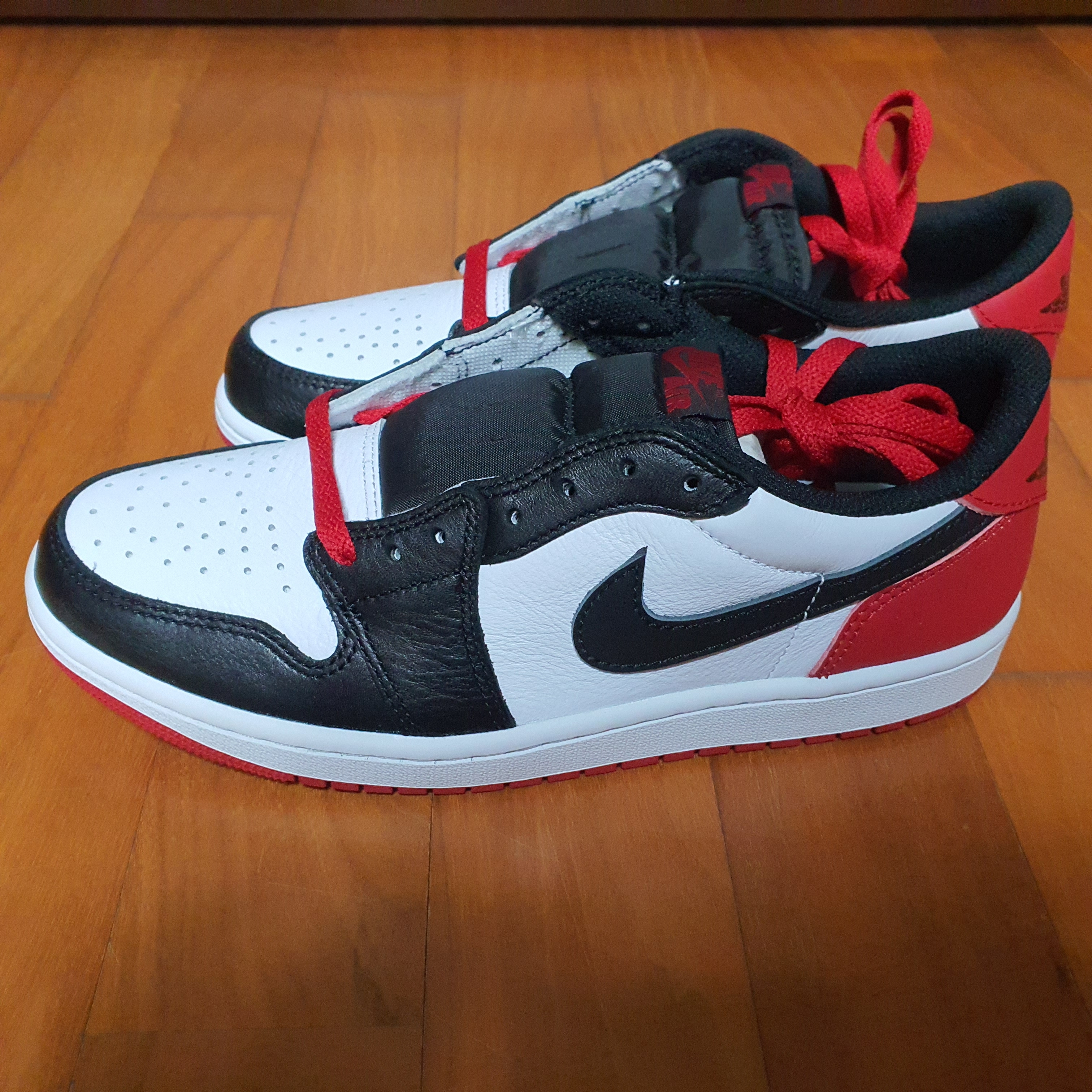 Jordan 1 Retro Low OG Black Toe 착용 스타일