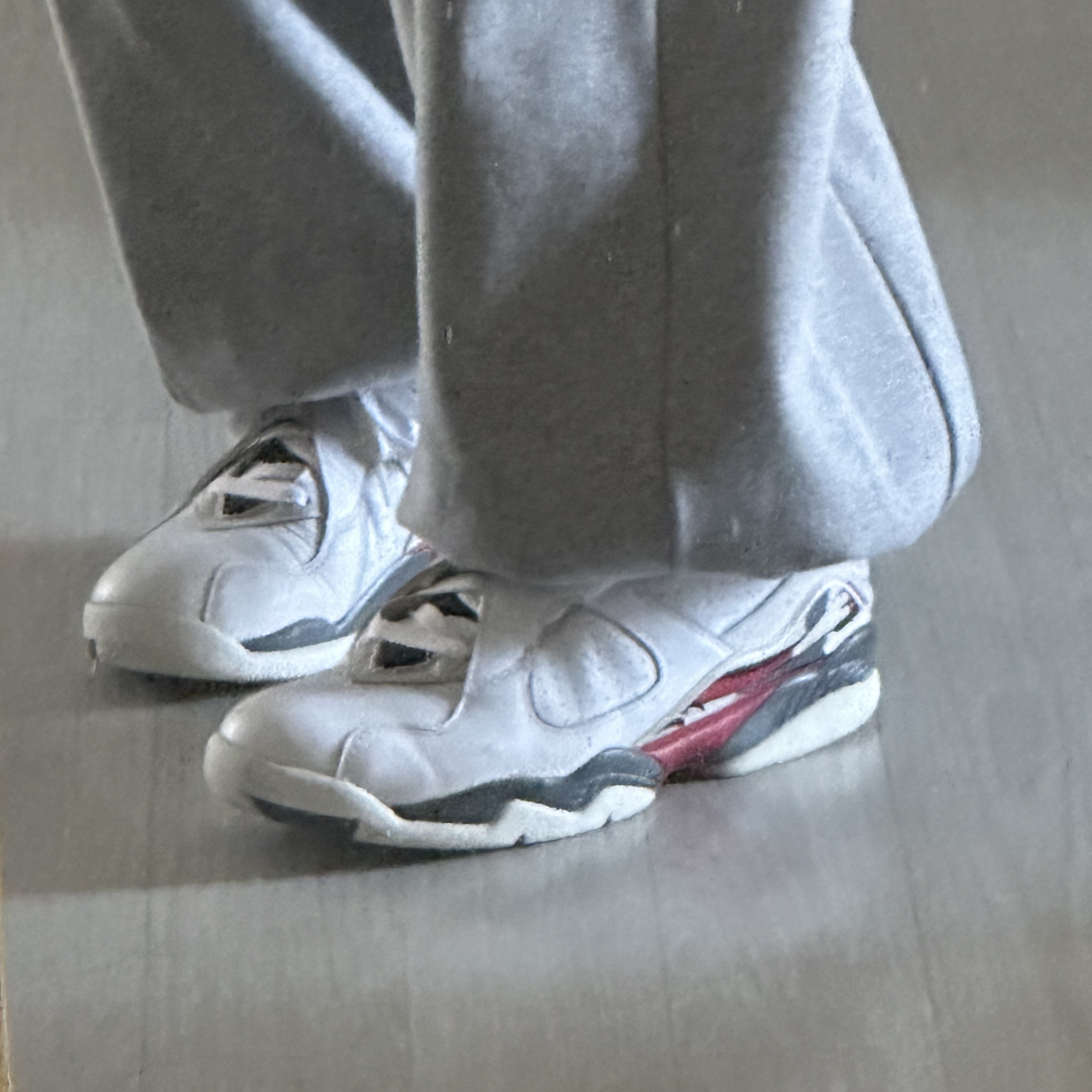 Jordan 8 Retro Bugs Bunny 2013 착용 스타일 - 3