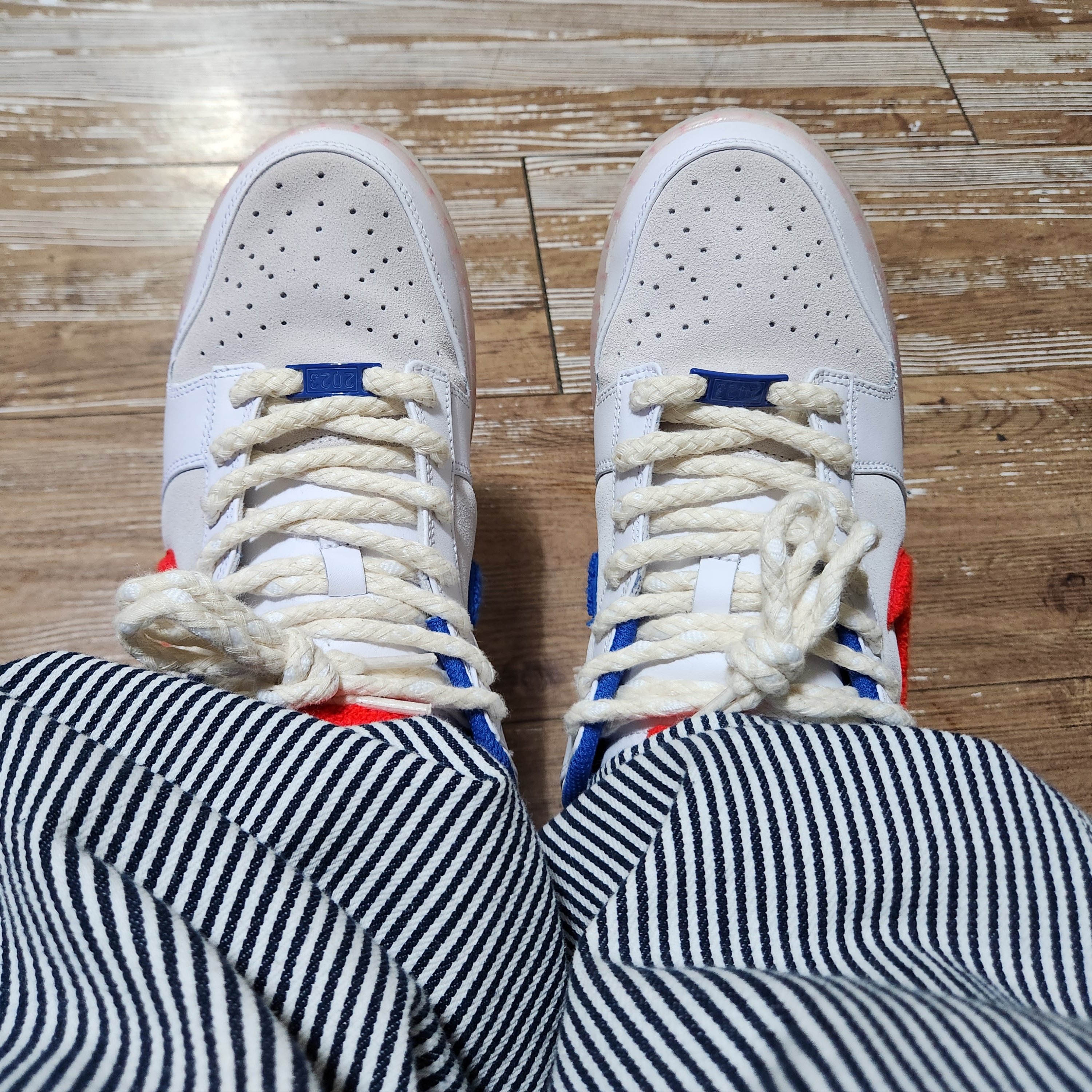 Nike Dunk Low Retro PRM Year of The Rabbit 착용 스타일 - 5
