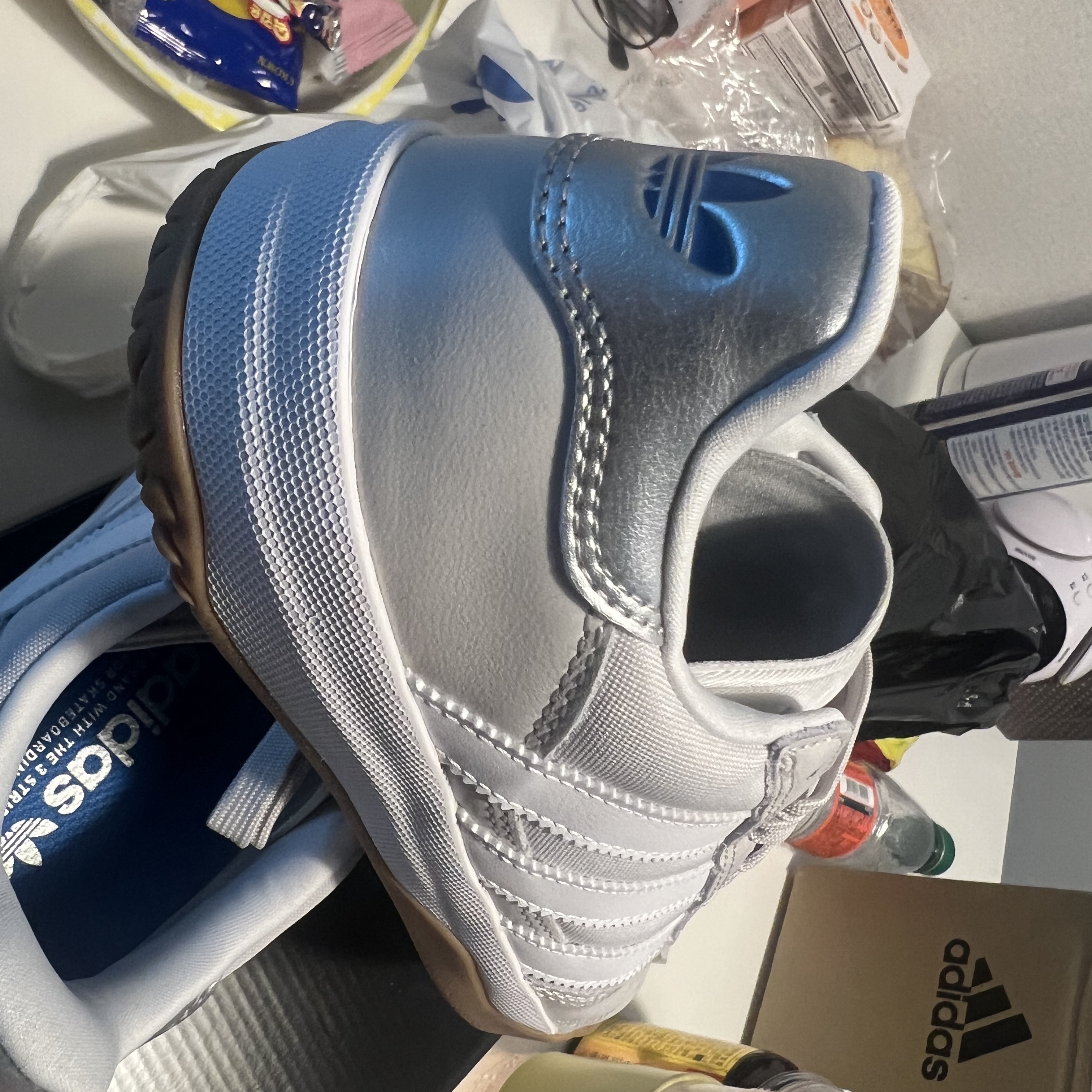 Adidas Copa Premiere Grey Cloud White 착용 스타일 - 2