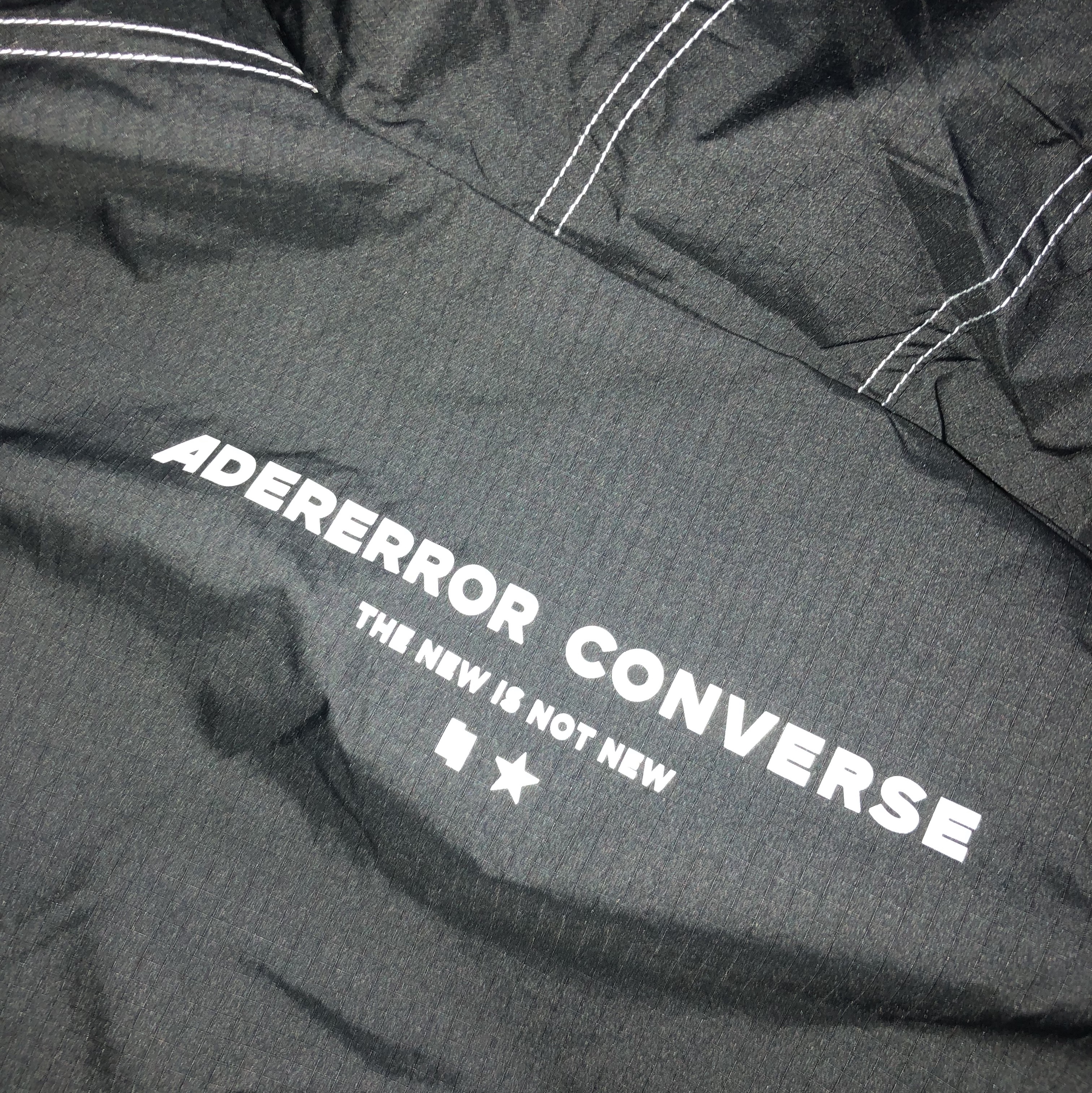 Converse x Ader Error Shapes Light Jacket Converse Black 착용 스타일