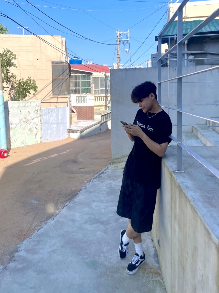 Vans ComfyCush Old Skool Black True white 착용 스타일