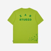 IAB Studio Splashed T-Shirt Lime