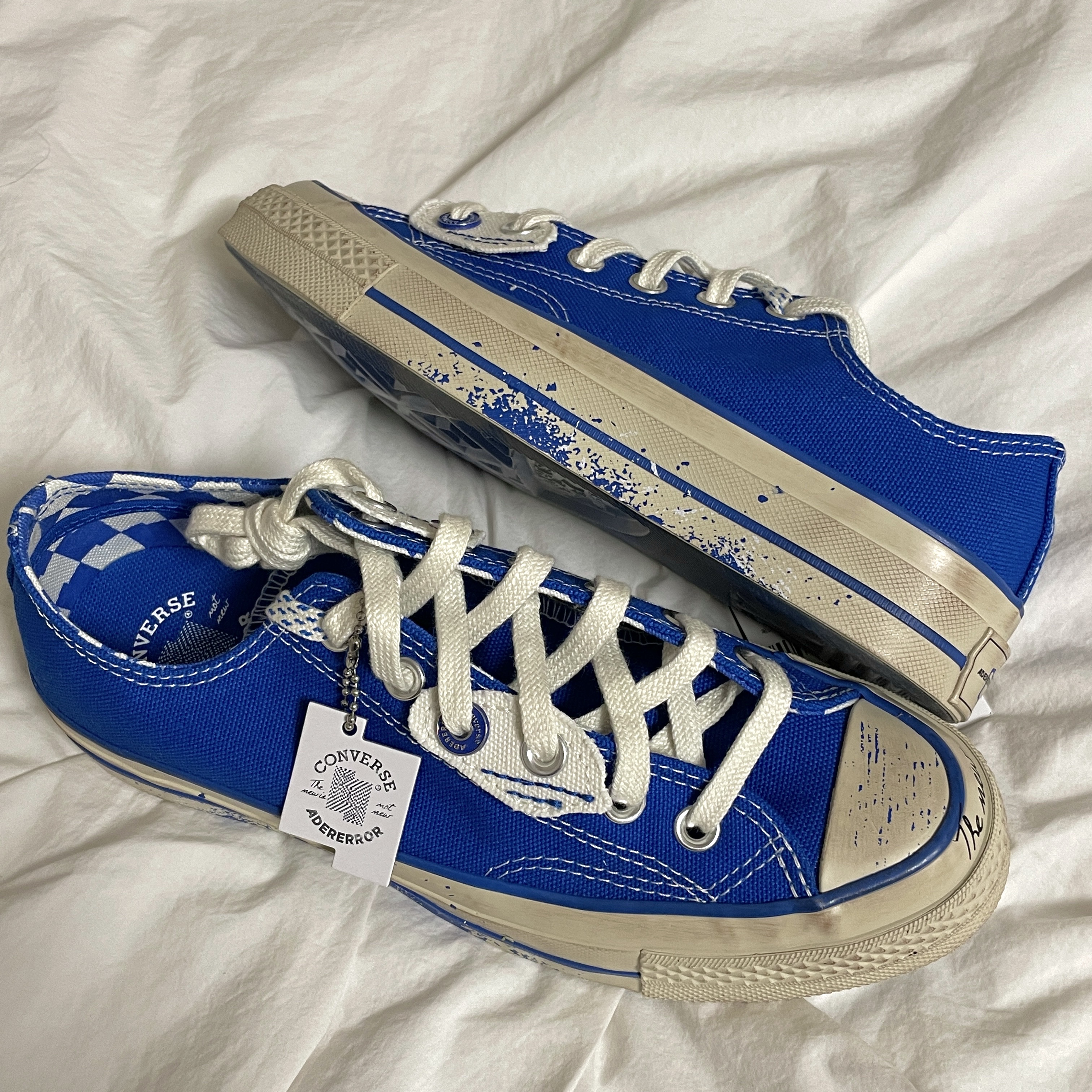 Converse x Ader Error Chuck 70 Ox Imperial Blue 착용 스타일