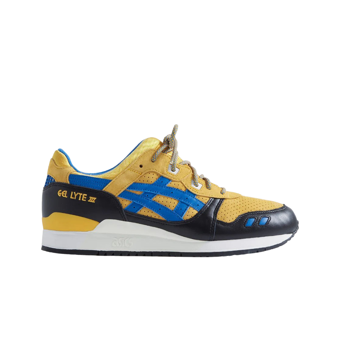 아식스 x 키스 x 마블 젤 라이트 3 07 리마스터드 울버린 1975 옐로우 블루 블랙(Asics x Kith x Marvel Gel-Lyte III 07 Remastered Wolverine 1975 Yellow Blue Black) - 1