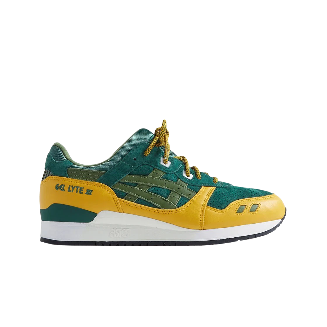 아식스 x 키스 x 마블 젤 라이트 3 07 리마스터드 로그 그린 옐로우 | Asics | KREAM Asics x Kith x Marvel Gel-Lyte III 07... 