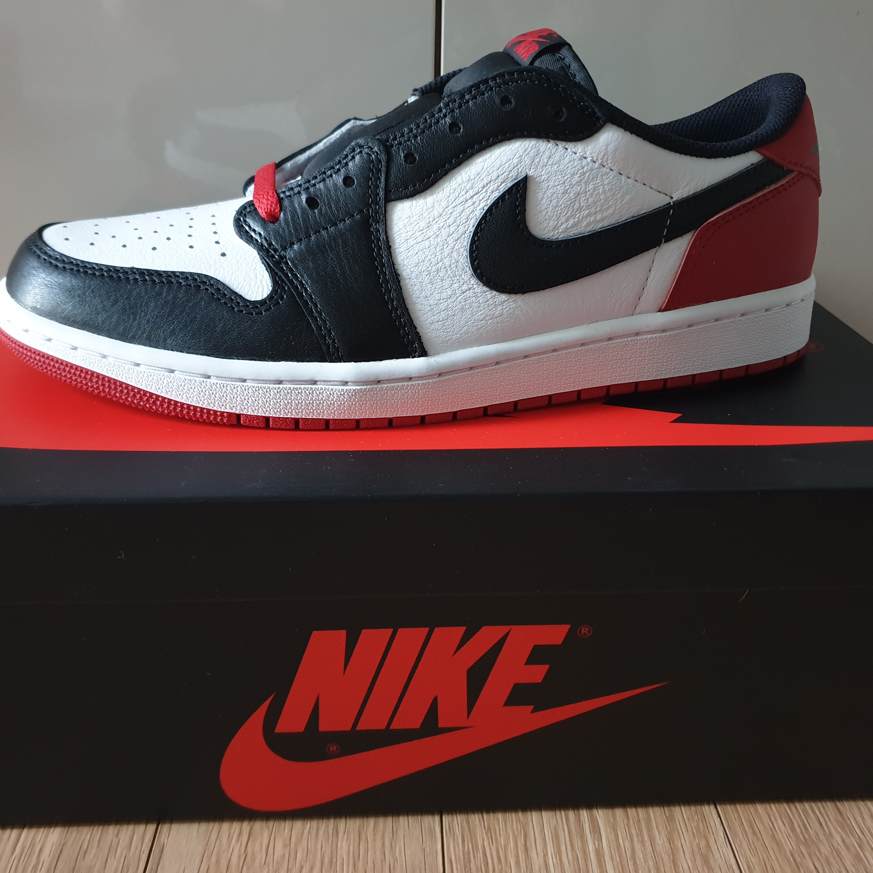 Jordan 1 Retro Low OG Black Toe 착용 스타일