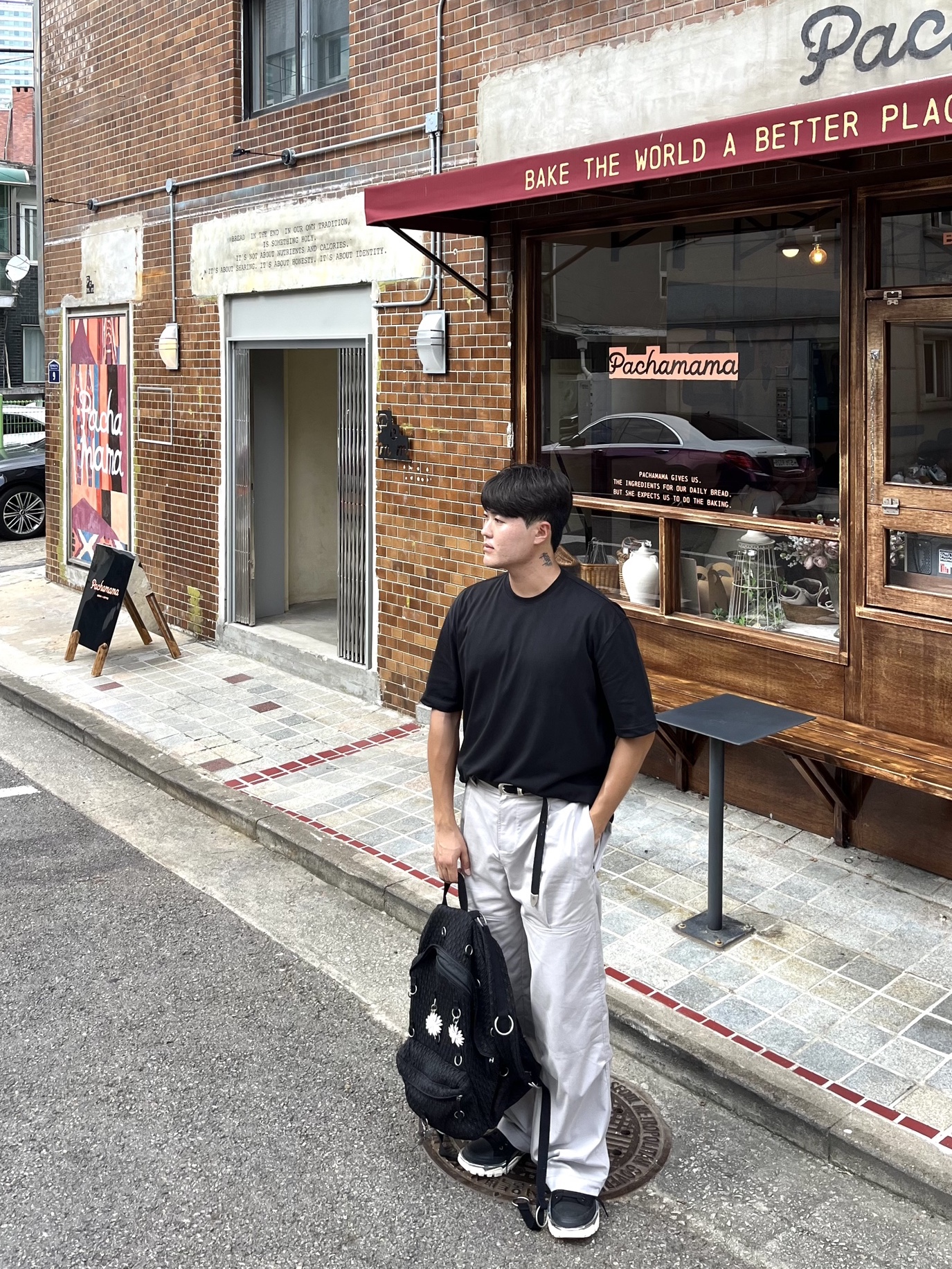 Adidas x Raf Simons Detroit Runner Black White, Adidas x Raf Simons New Runner Black 착용 스타일