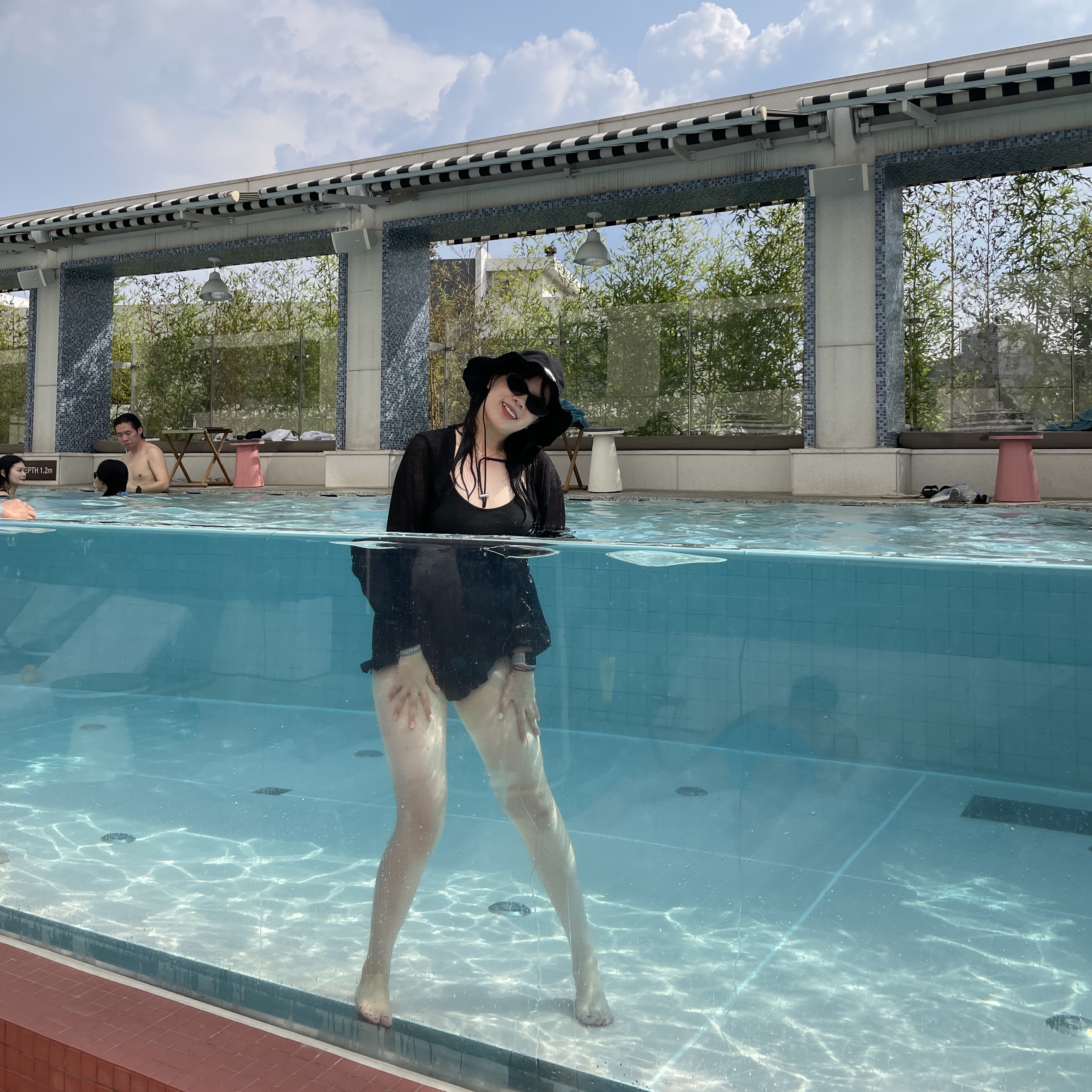 Jacquemus Le Bob Artichaut Bucket Hat Black 착용 스타일