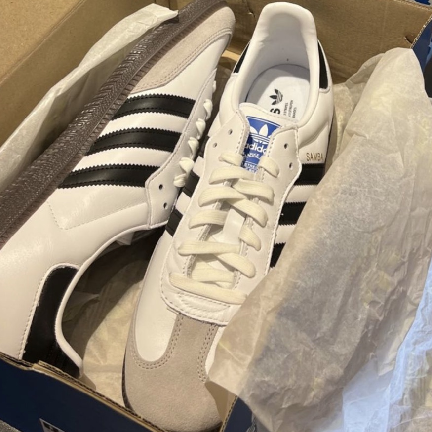 Adidas Samba OG Cloud White 착용 스타일