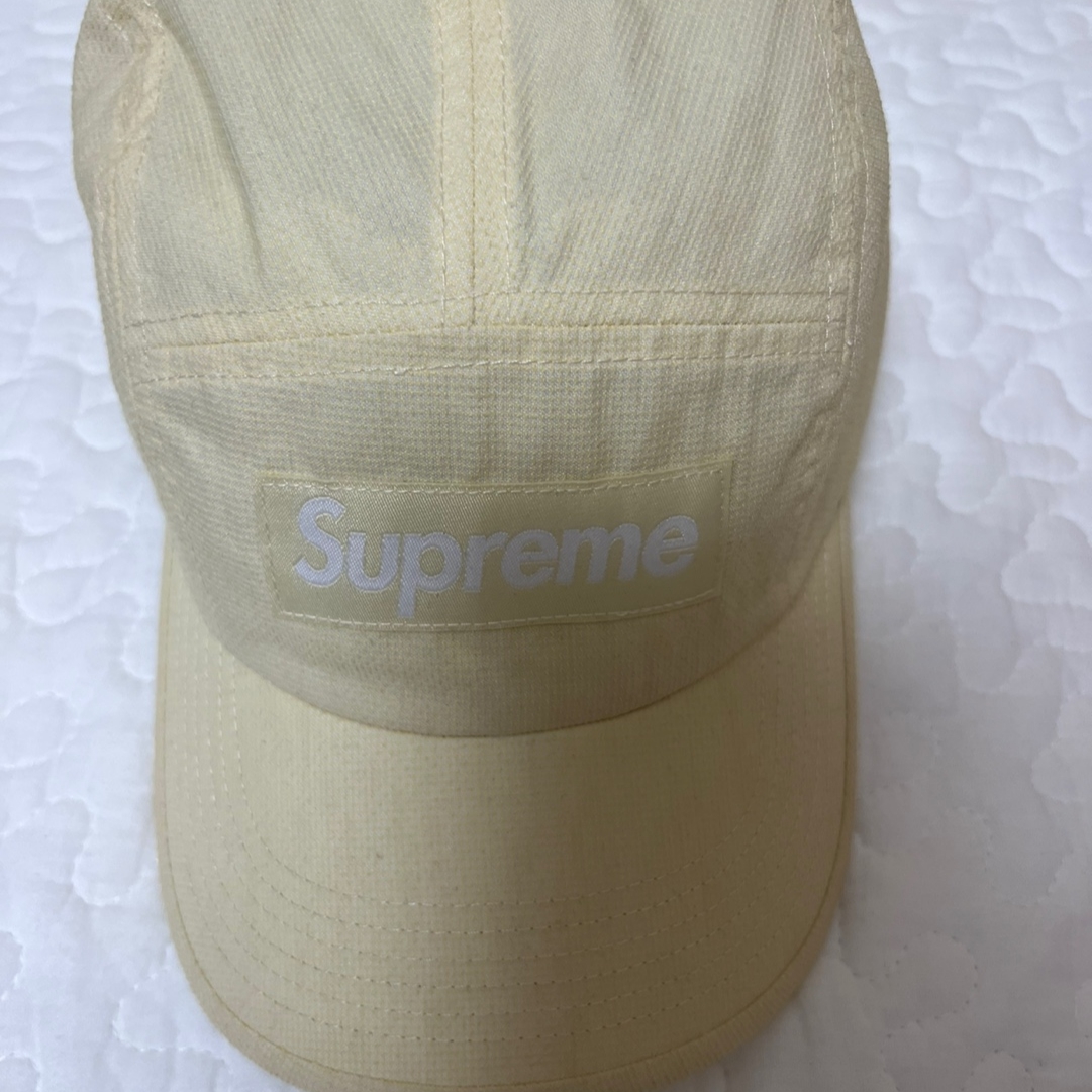 Supreme Kevlar Camp Cap Off White - 23SS 착용 스타일 - 1