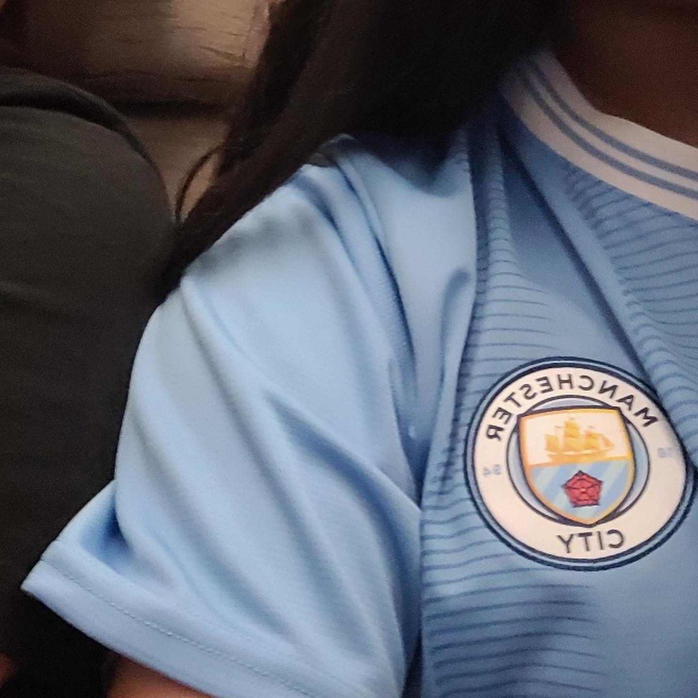 Puma Manchester City 2023/24 Home Jersey Team Light Blue (Non Marking Ver.) 착용 스타일 - 2